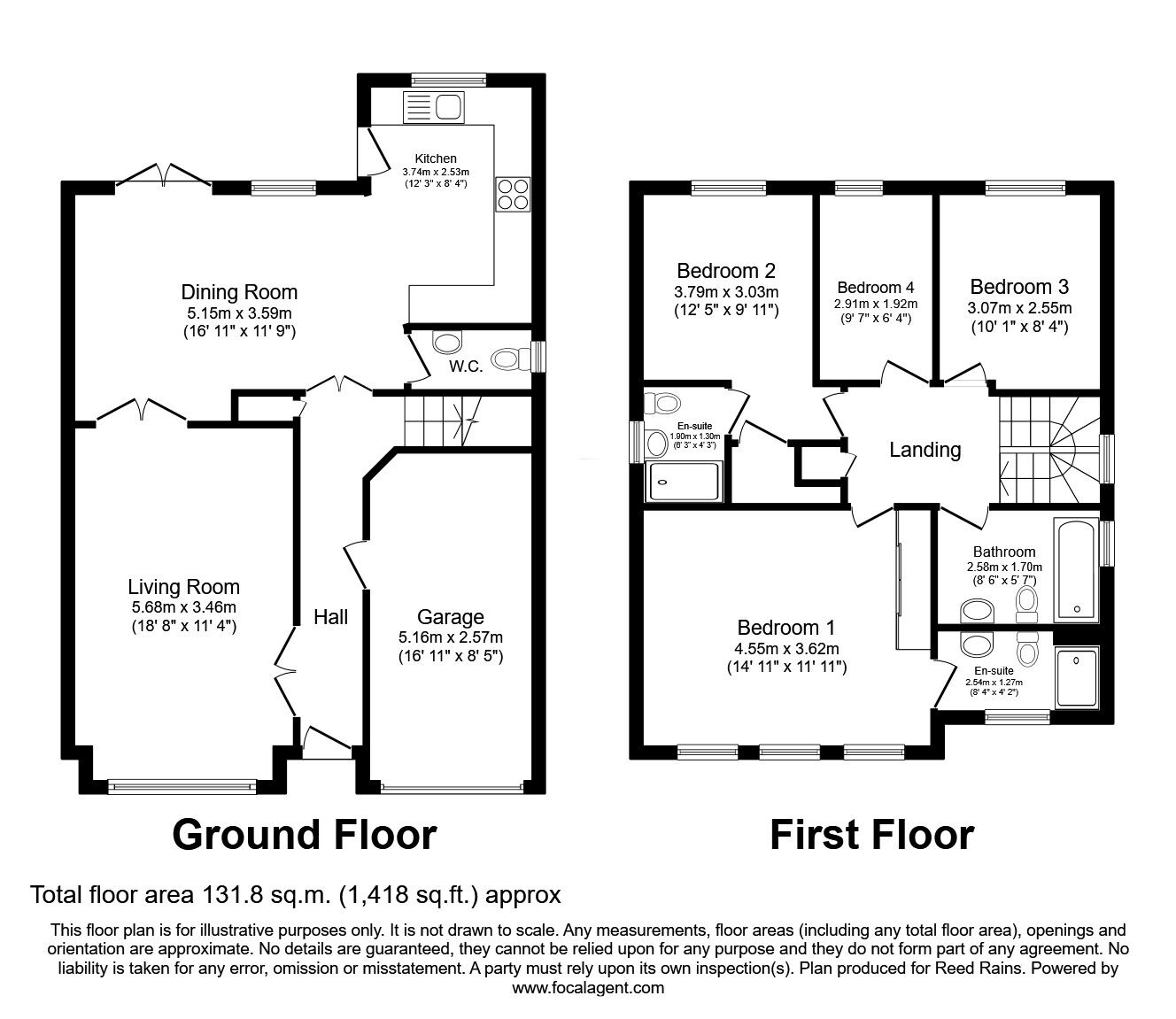 4 bedroom Detached House for sale, Willow Bank Drive, Pontefract, WF8