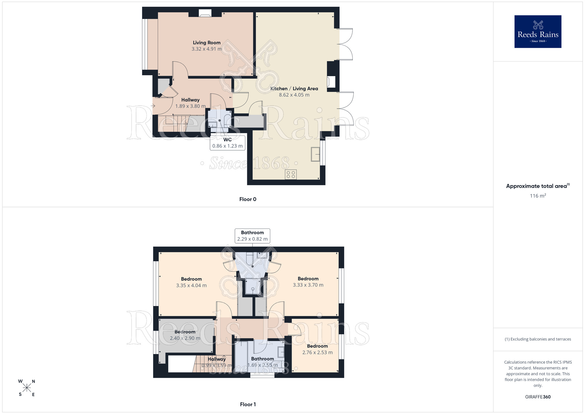 Floorplan of 4 bedroom Detached House for sale, Doncaster Road, East Hardwick, West Yorkshire, WF8