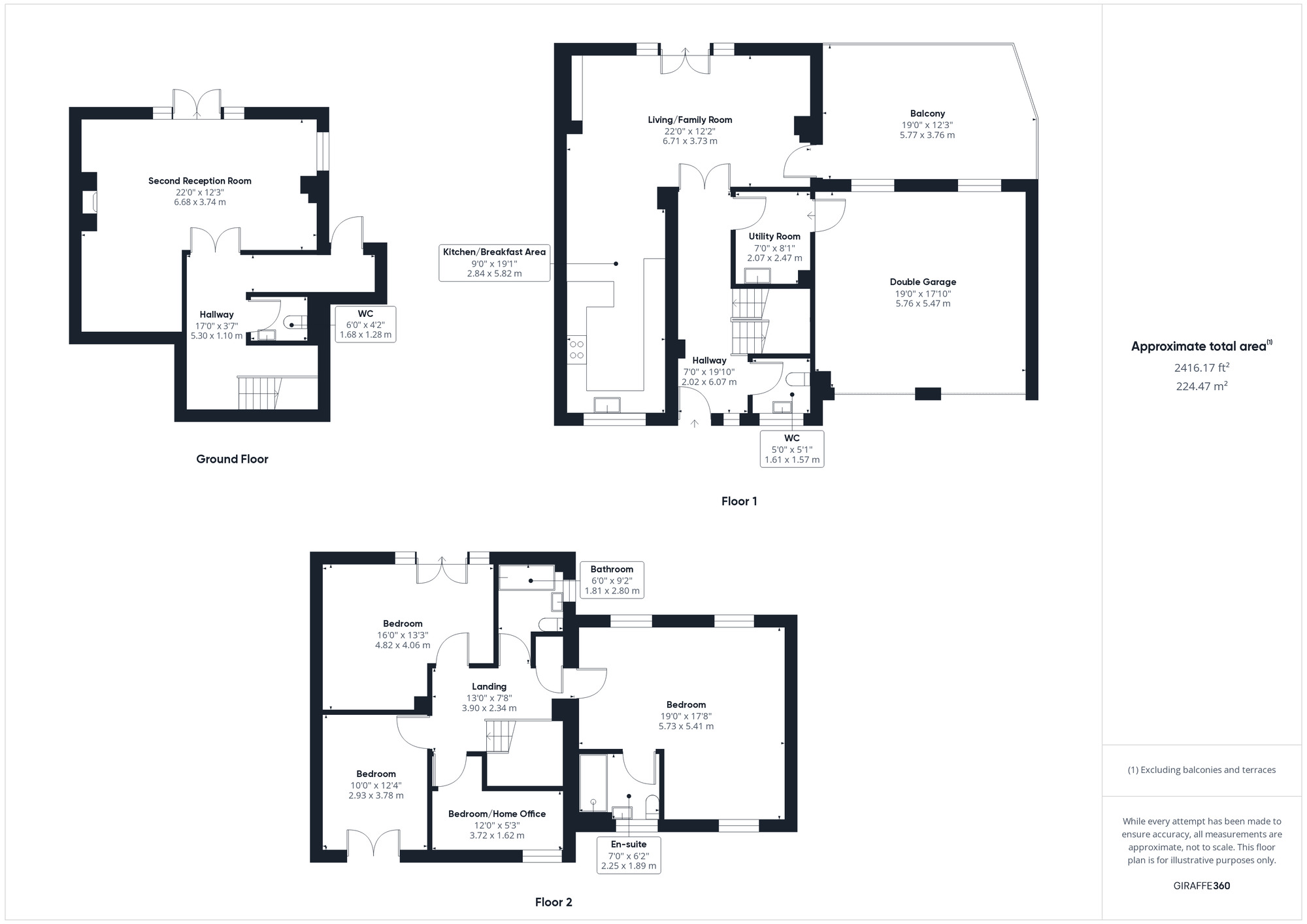Floorplan of 4 bedroom Semi Detached House for sale, Charlcombe Rise, Portishead, Bristol, BS20