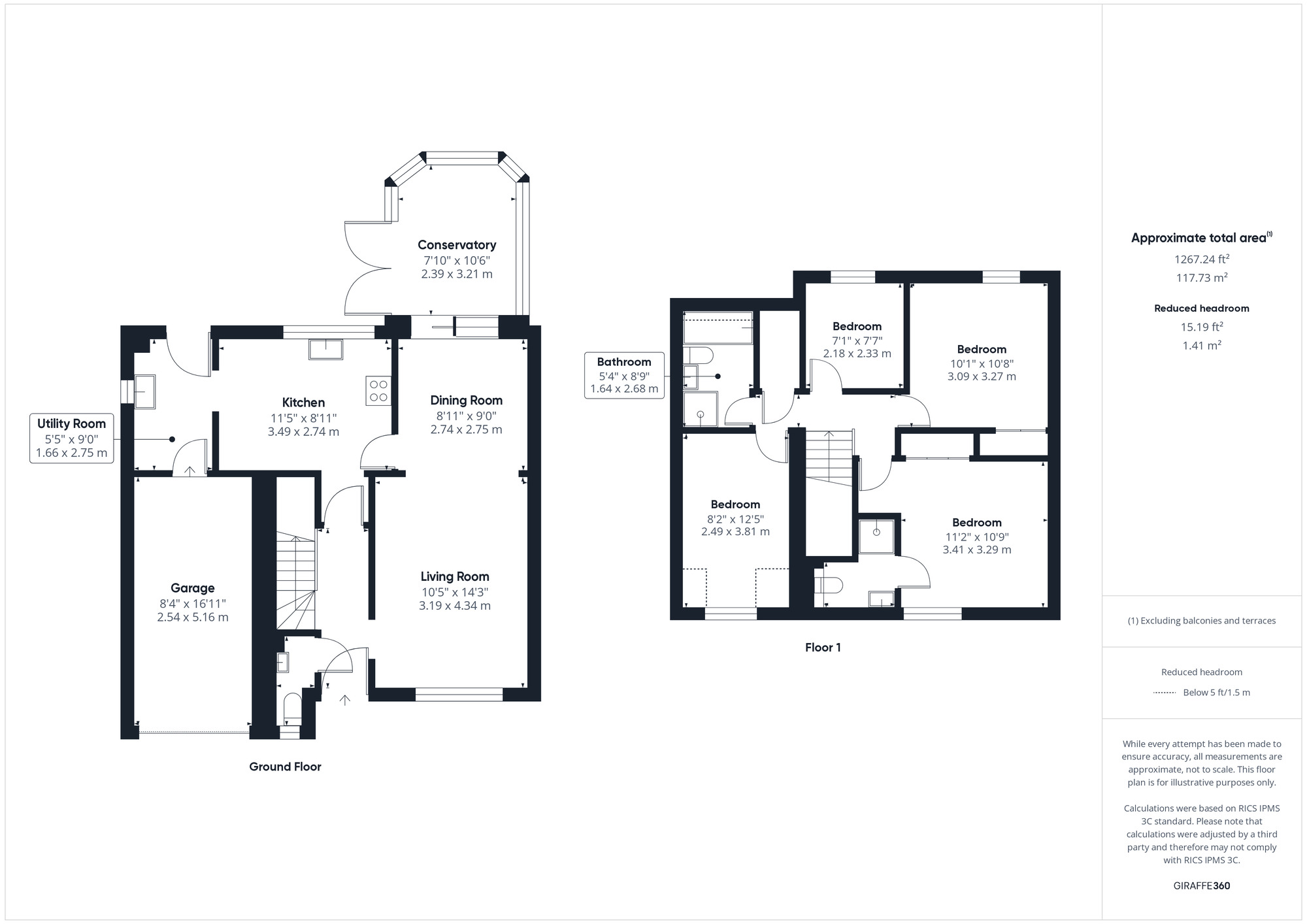 Floorplan of 4 bedroom Detached House for sale, Brock End, Portishead, Bristol, BS20