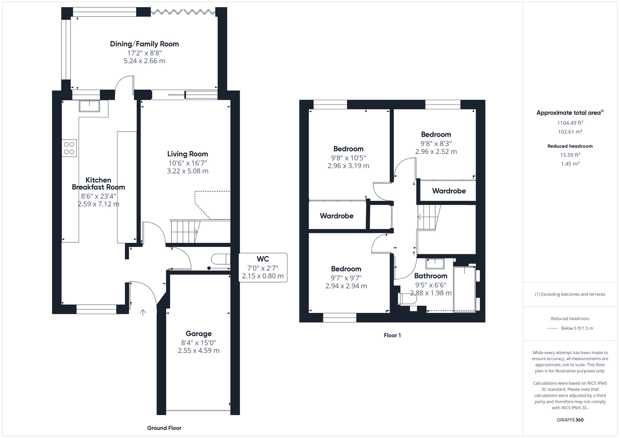 Floorplan of 3 bedroom Semi Detached House for sale, Church Road, Easton-in-Gordano, Bristol, BS20