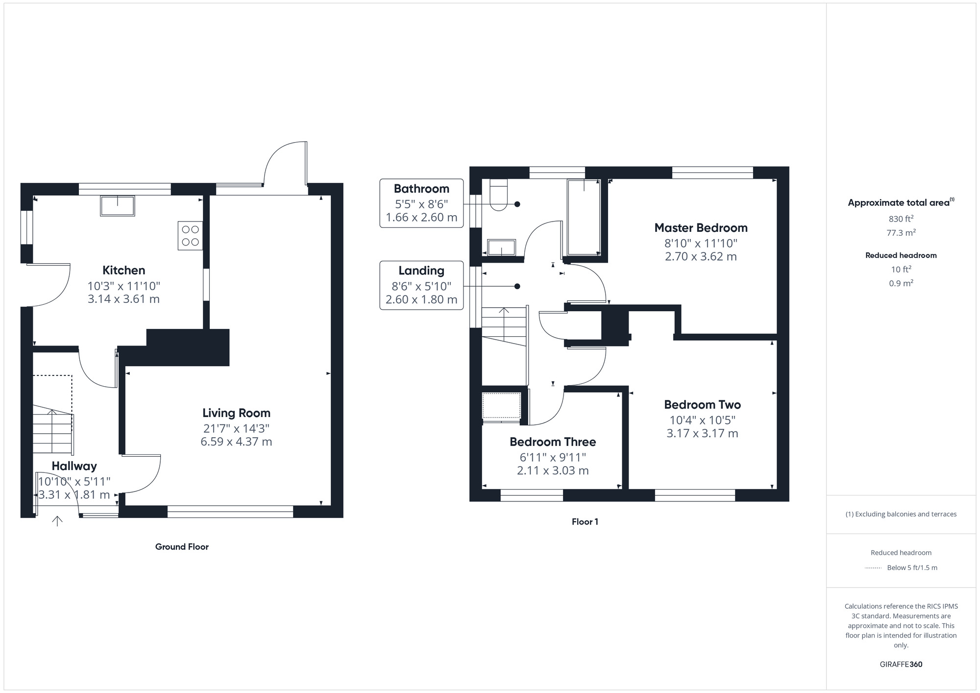 Floorplan of 3 bedroom Semi Detached House to rent, Channel View Road, Portishead, Somerset, BS20