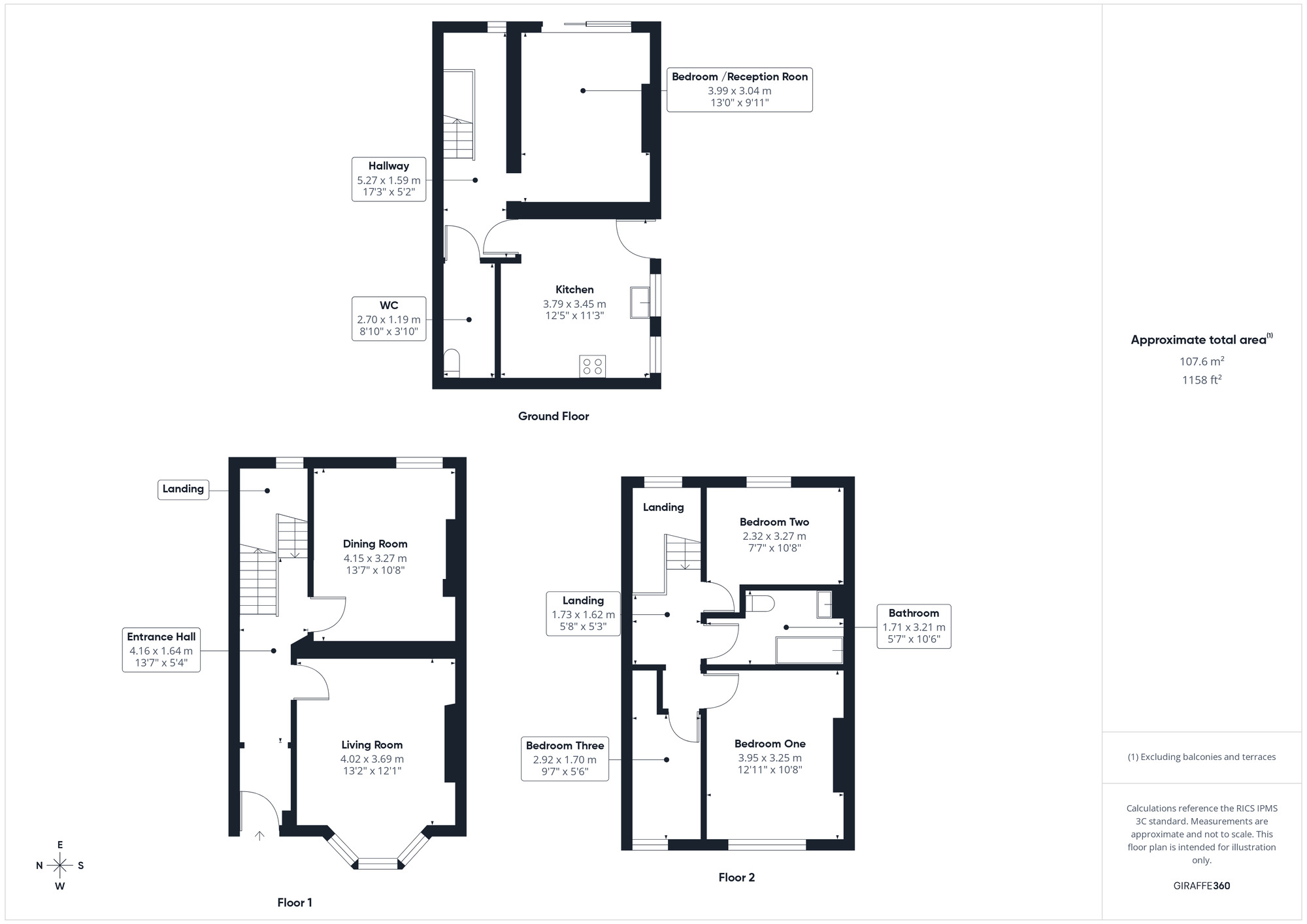 Floorplan of 4 bedroom Semi Detached House for sale, New Road, Pill, Bristol, BS20