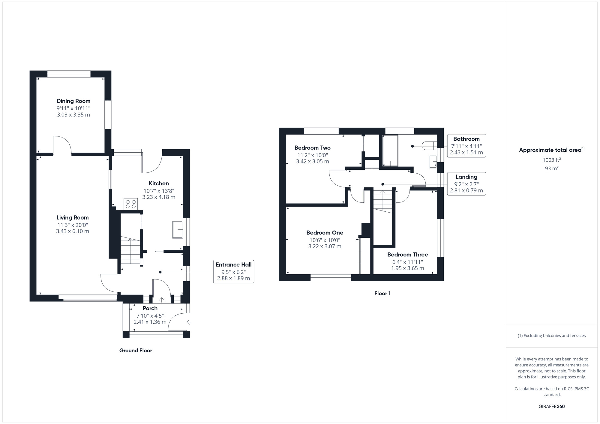 Floorplan of 3 bedroom Semi Detached House for sale, Westward Drive, Pill, Bristol, BS20