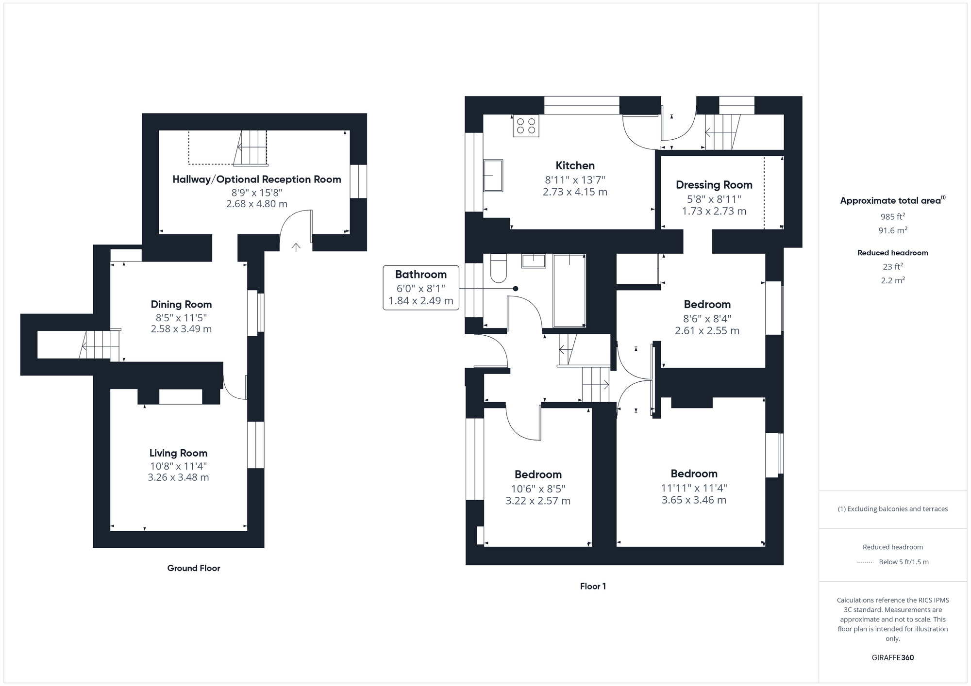 Floorplan of 3 bedroom Semi Detached Property for sale, Clevedon Road, Portishead, Bristol, BS20