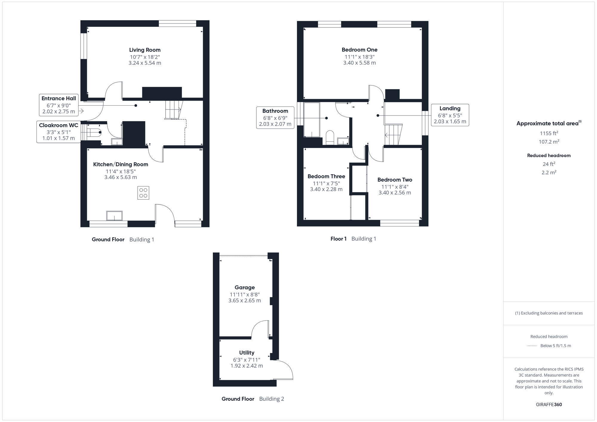 Floorplan of 3 bedroom Detached House for sale, High Street, Portbury, Bristol, BS20