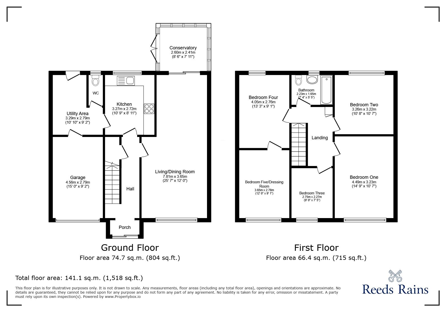 Floorplan of 4 bedroom Semi Detached House for sale, Forge End, Portbury, Bristol, BS20