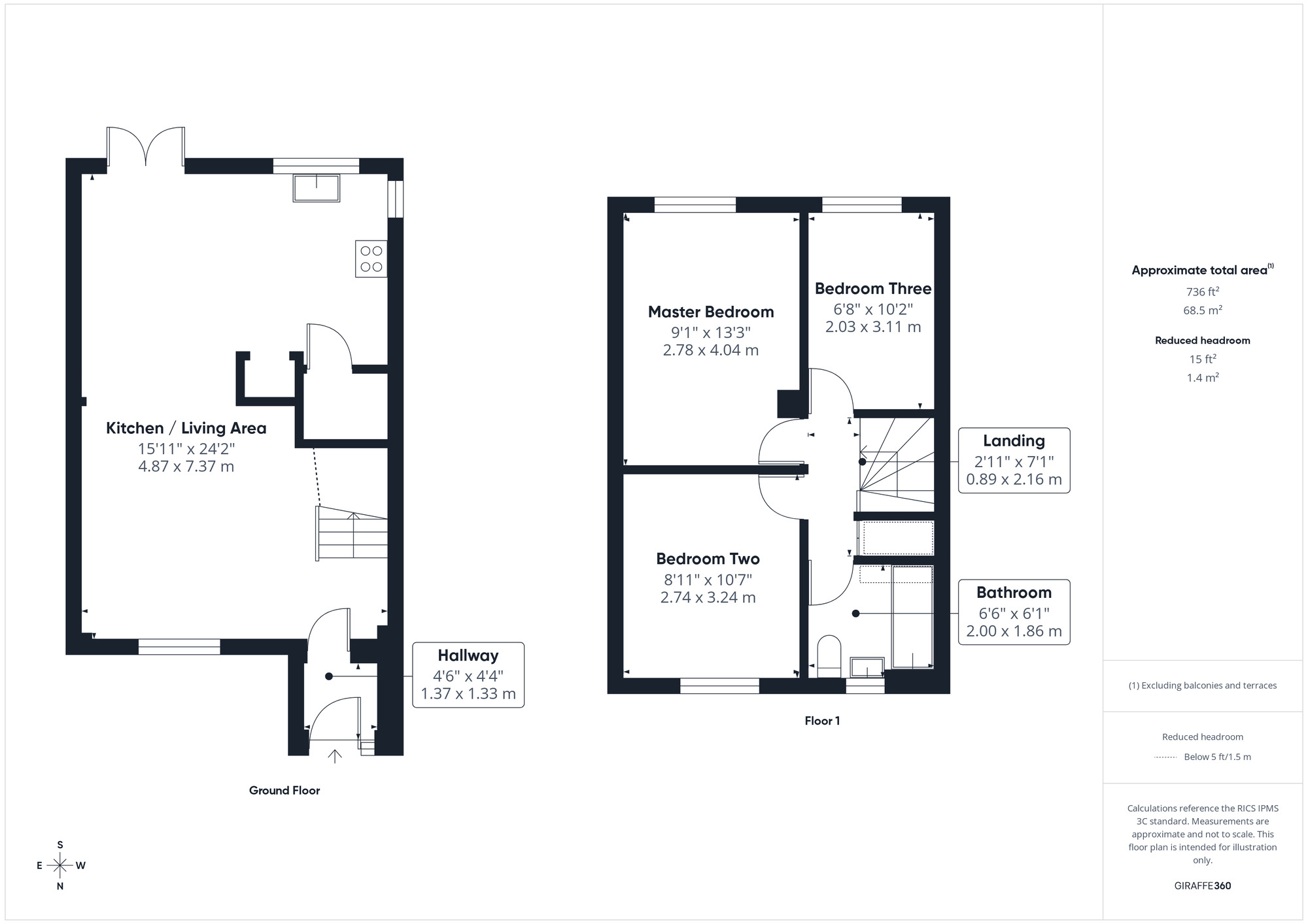 Floorplan of 3 bedroom Semi Detached House to rent, Kenn Moor Drive, Clevedon, North Somerset, BS21