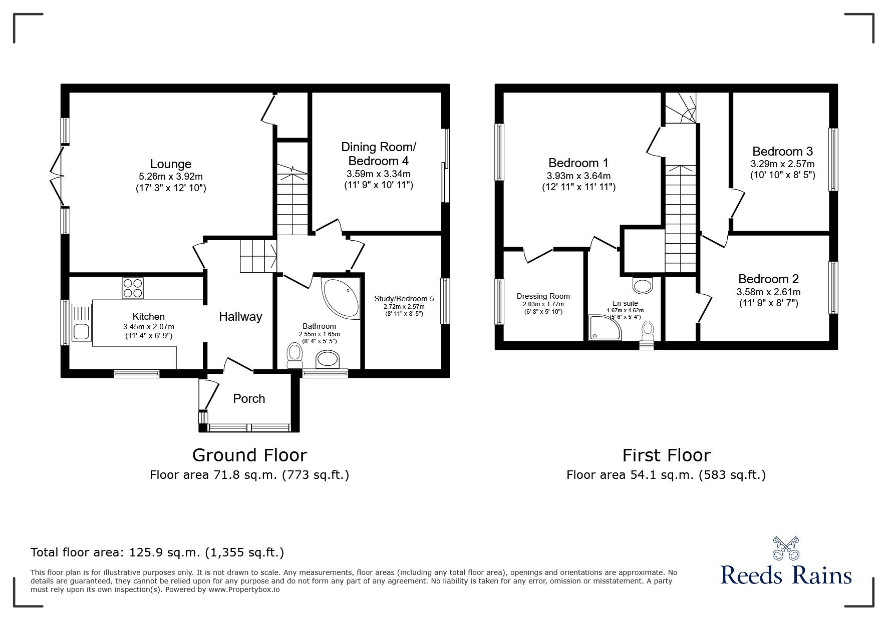 Floorplan of 4 bedroom Semi Detached House for sale, Rippleside, Portishead, Bristol, BS20