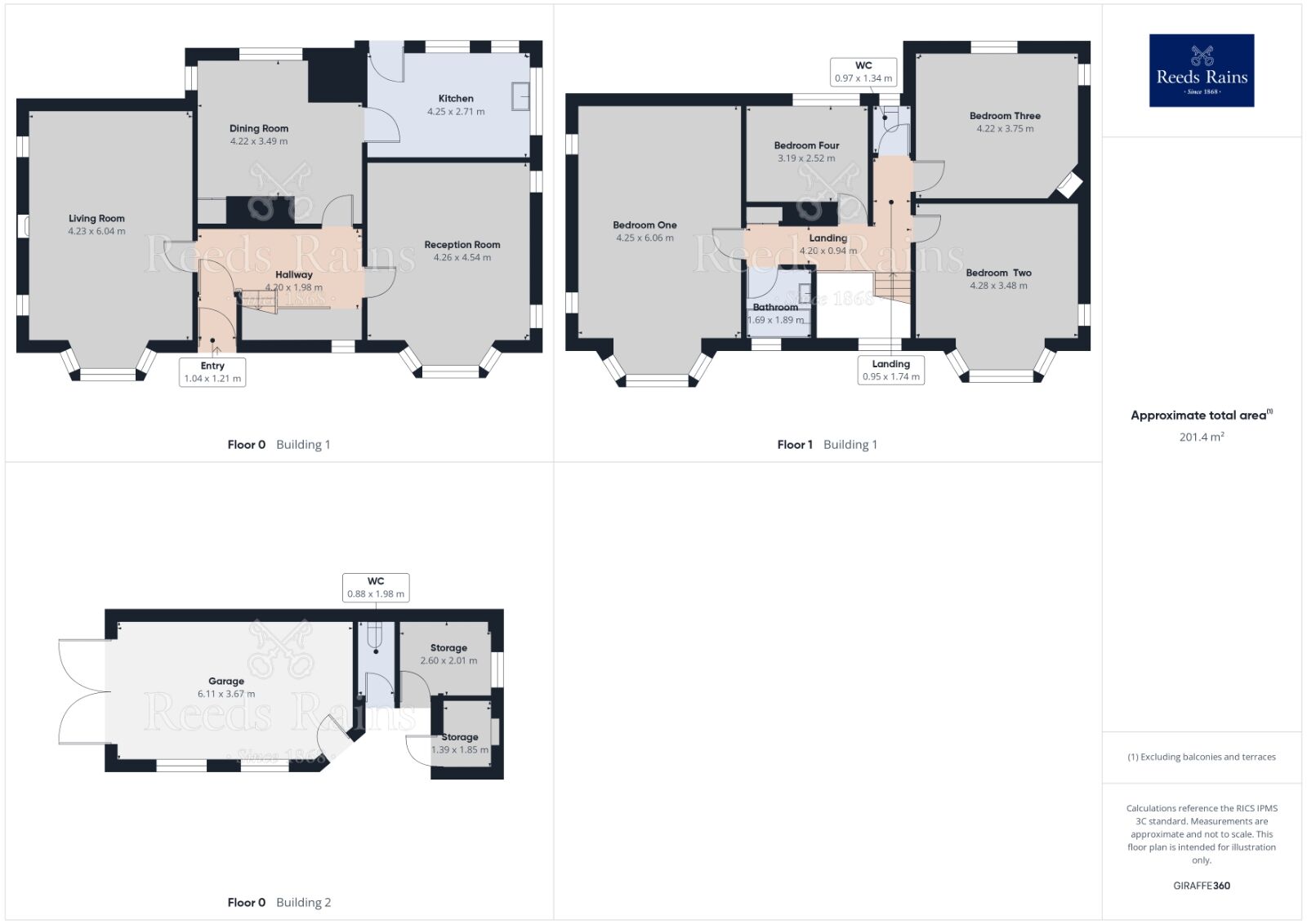 Floorplan of 4 bedroom Detached House for sale, Driffield Road, Prescot, Merseyside, L34