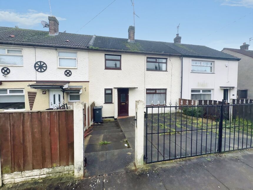 Main image of 3 bedroom Mid Terrace House for sale, Coronation Drive, Prescot, Merseyside, L35