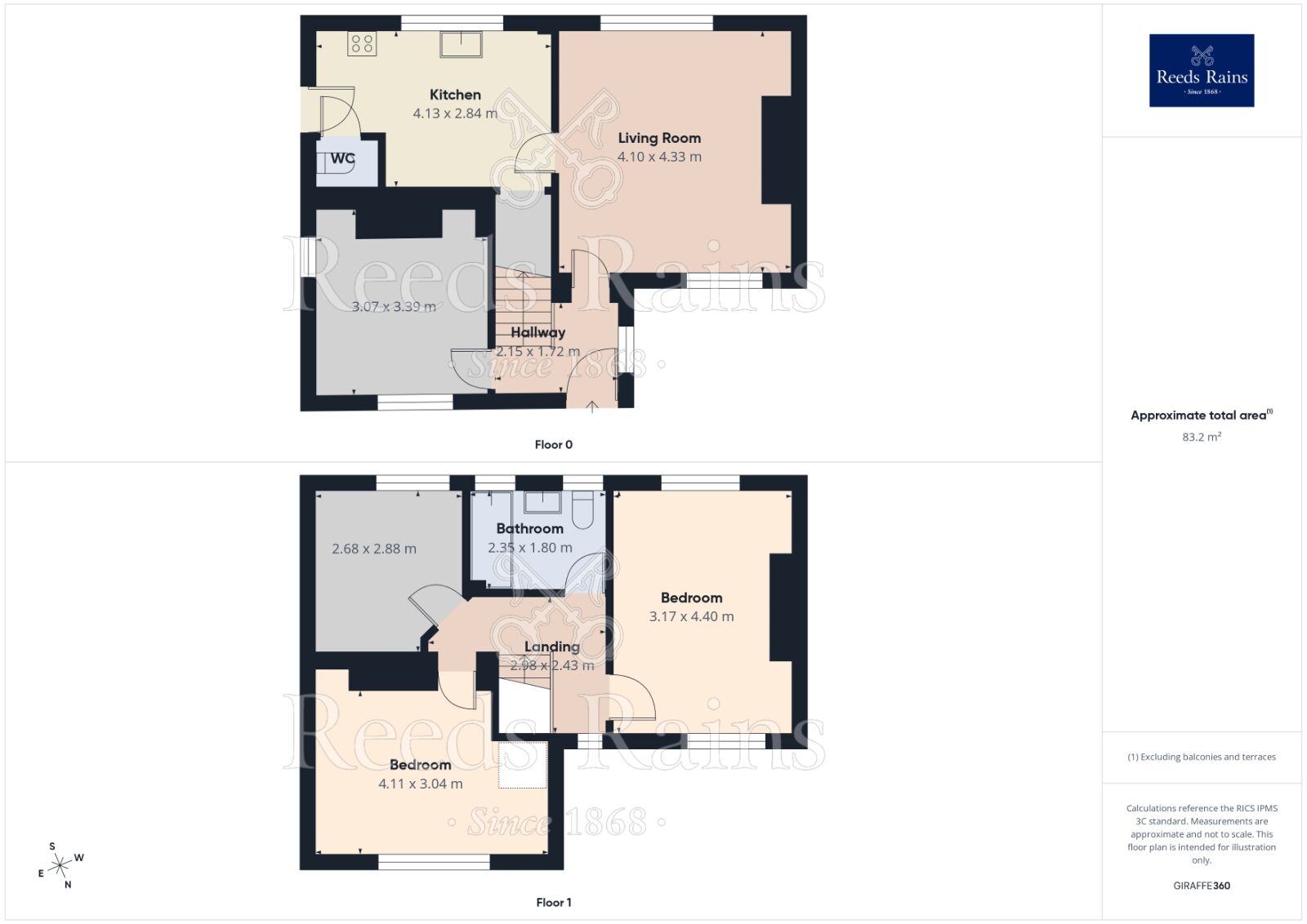 Floorplan of 3 bedroom End Terrace House for sale, Manchester Road, Prescot, Merseyside, L34