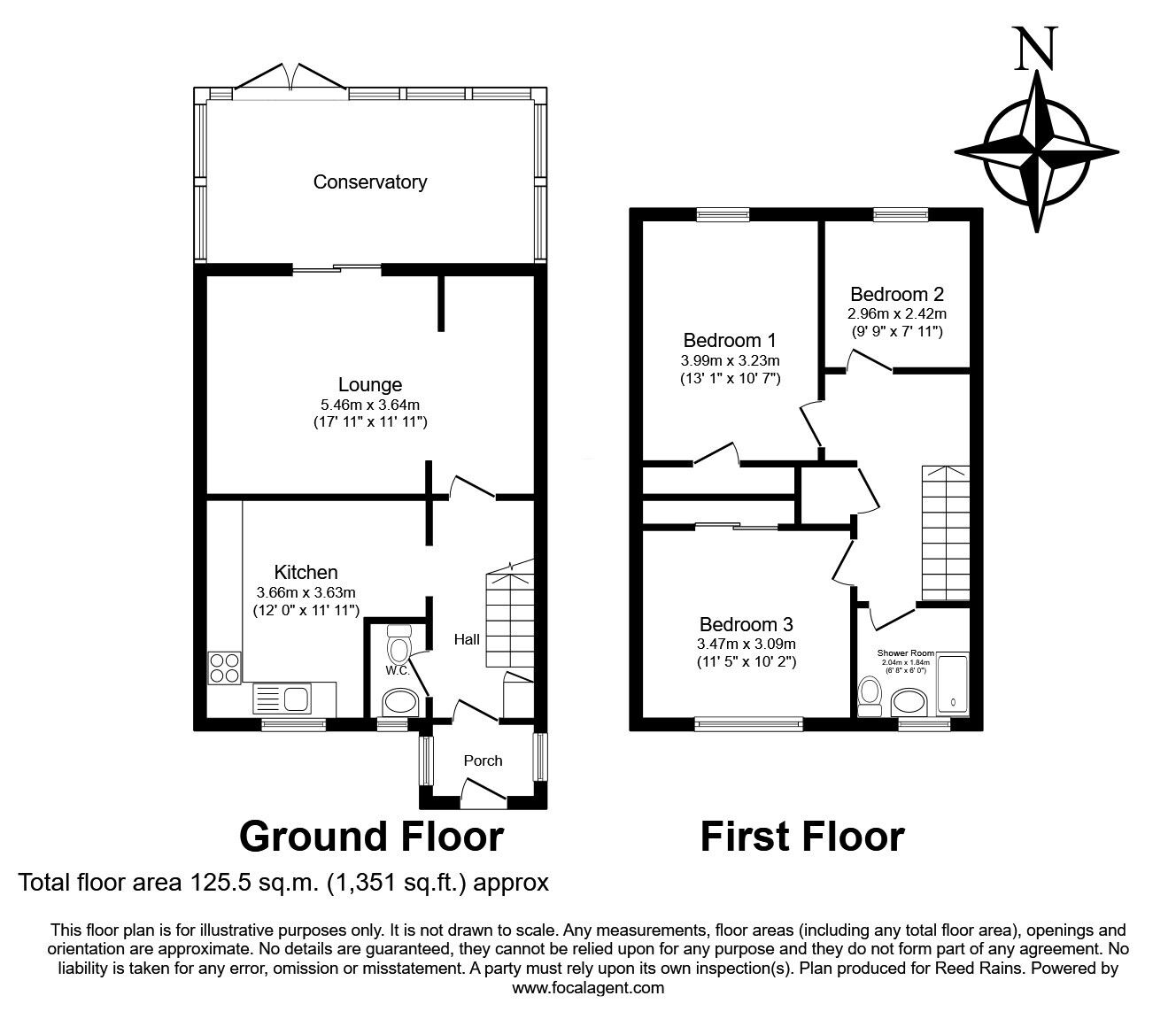 Floorplan of 3 bedroom Mid Terrace House for sale, Dursley, Whiston, Merseyside, L35