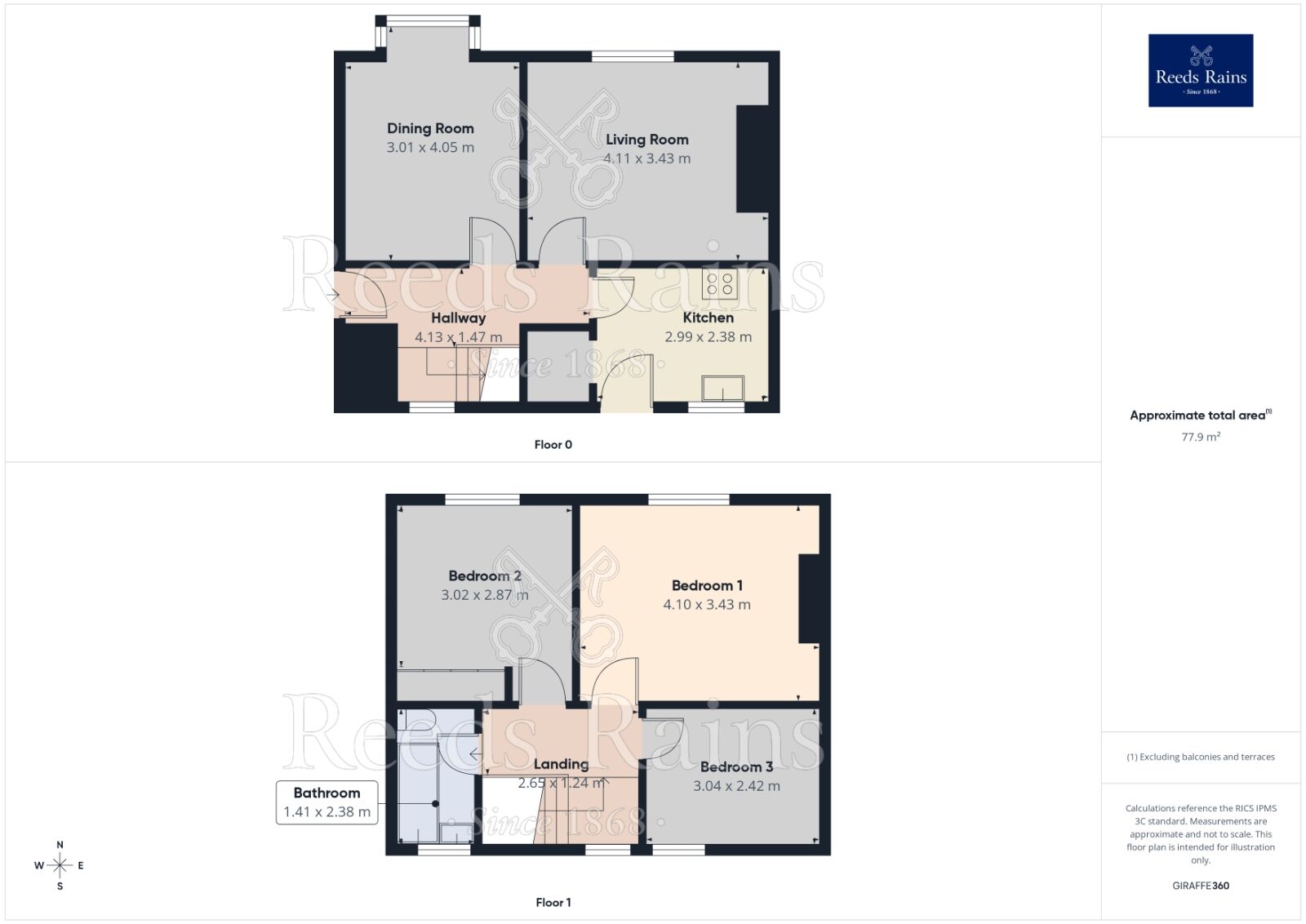 Floorplan of 3 bedroom Semi Detached House for sale, Liverpool Road, Merseyside, L34