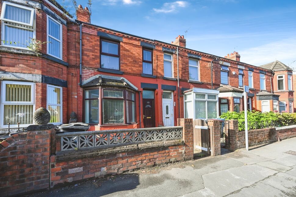 Main image of 3 bedroom Mid Terrace House for sale, Warrington Road, Whiston, Merseyside, L35