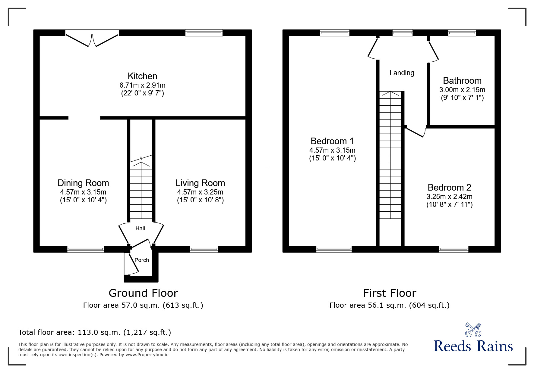 Floorplan of 2 bedroom Mid Terrace House to rent, Seel Road, Liverpool, Merseyside, L36