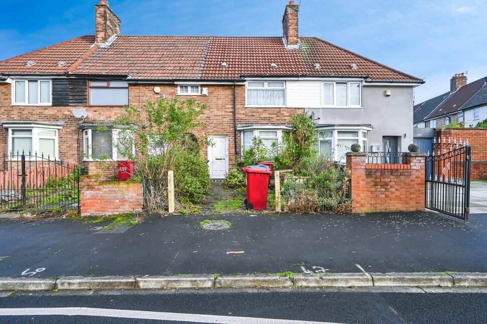 Main image of 2 bedroom Mid Terrace House for sale, Barford Road, Huyton, Merseyside, L36