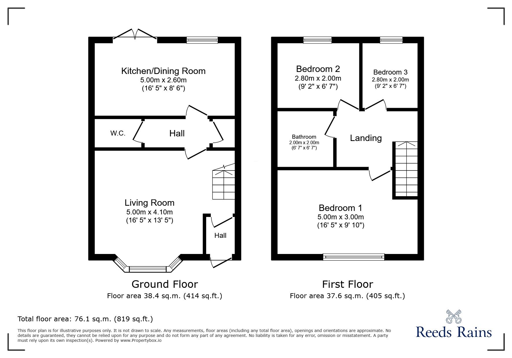 Floorplan of 3 bedroom Mid Terrace House to rent, Woolfall Crescent, Liverpool, Merseyside, L36