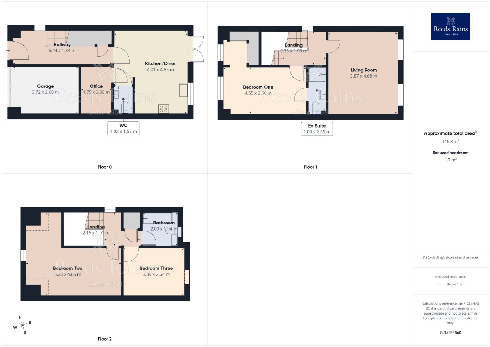 Floorplan of 3 bedroom Semi Detached House for sale, Sandfield Crescent, Whiston, Merseyside, L35