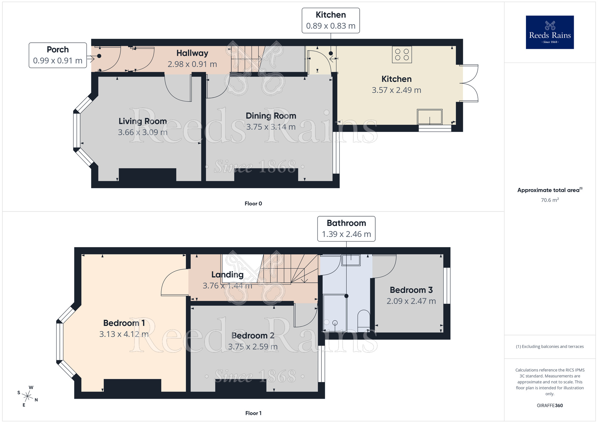 Floorplan of 3 bedroom Mid Terrace House for sale, Eastbourne Road, Walton, Merseyside, L9
