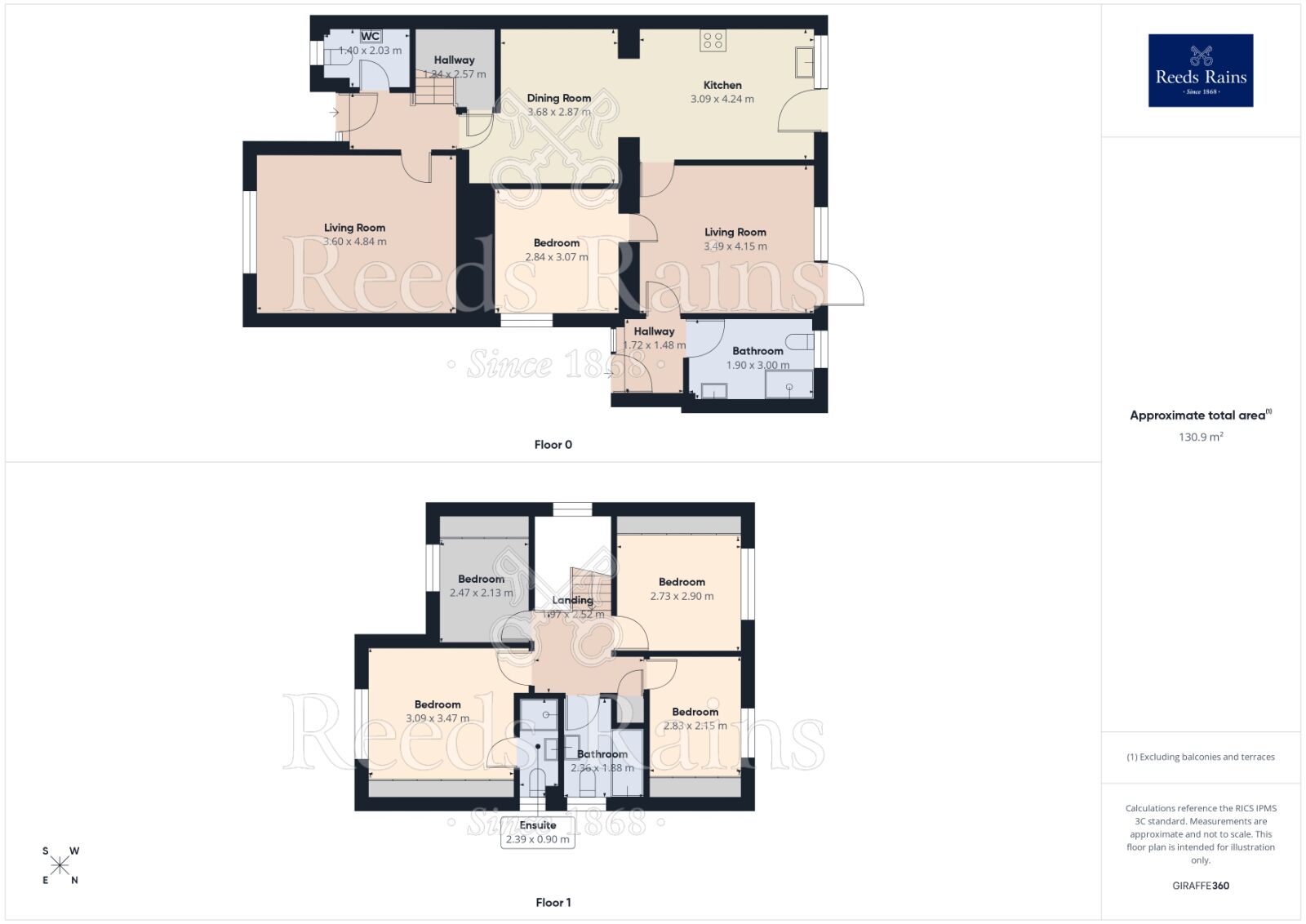 Floorplan of 5 bedroom Detached House for sale, Copperwood Drive, Whiston, Merseyside, L35