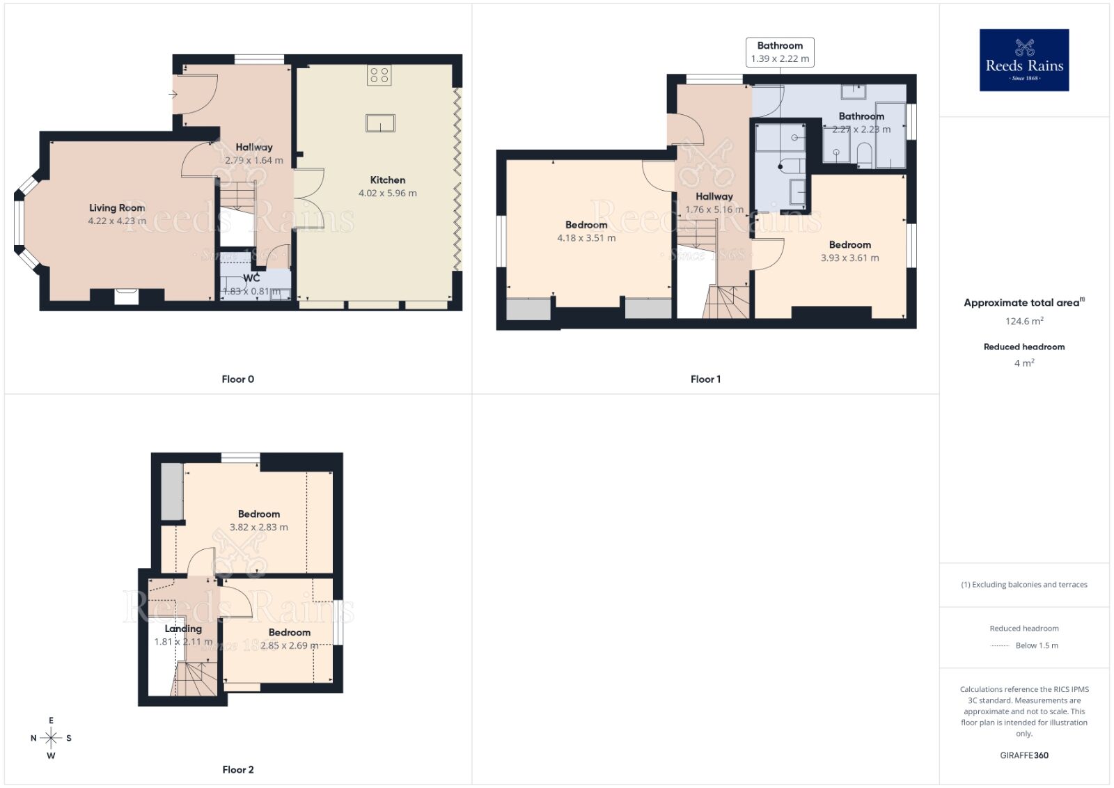 Floorplan of 4 bedroom Semi Detached House for sale, St. Helens Road, Eccleston Park, Merseyside, L34