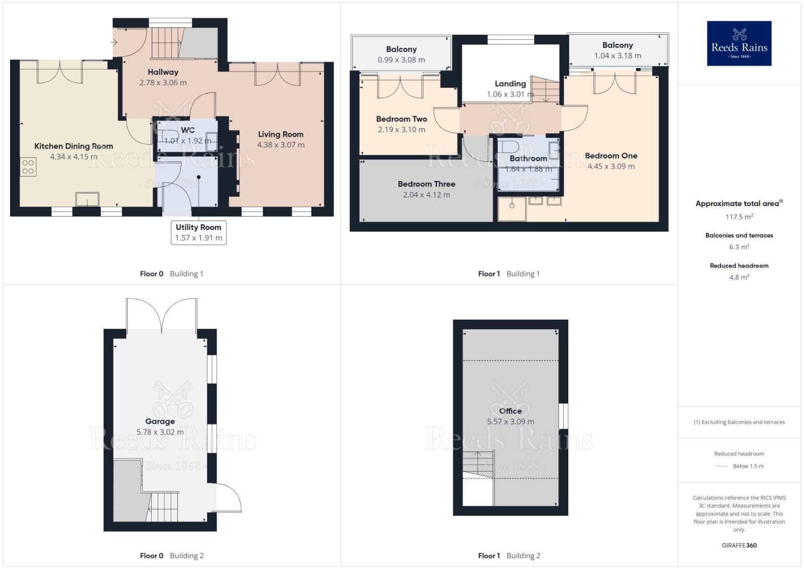 Floorplan of 3 bedroom Detached House for sale, St. Agnes Road, Huyton, Merseyside, L36