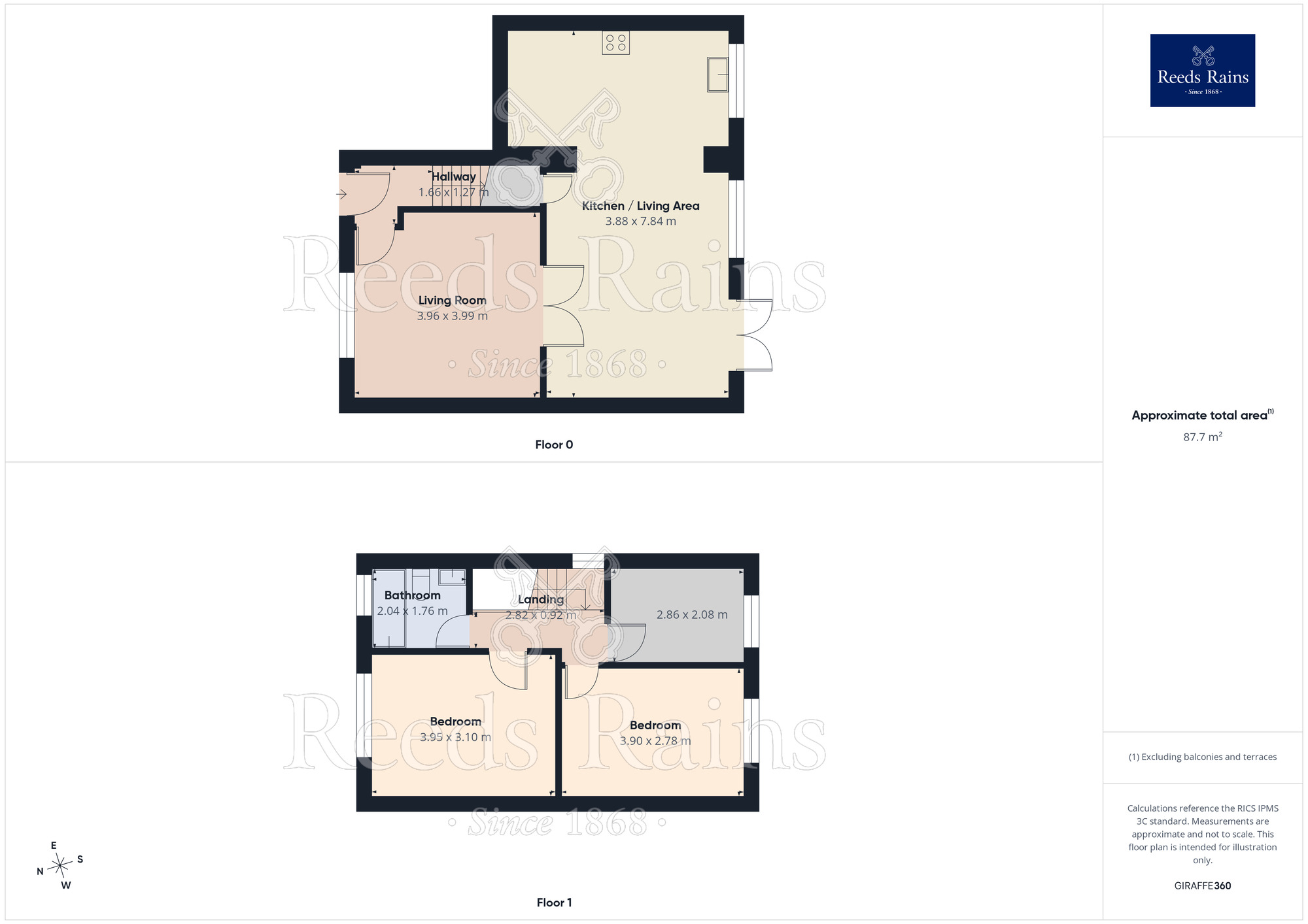 Floorplan of 3 bedroom Semi Detached House to rent, Waterpark Drive, Liverpool, Merseyside, L28