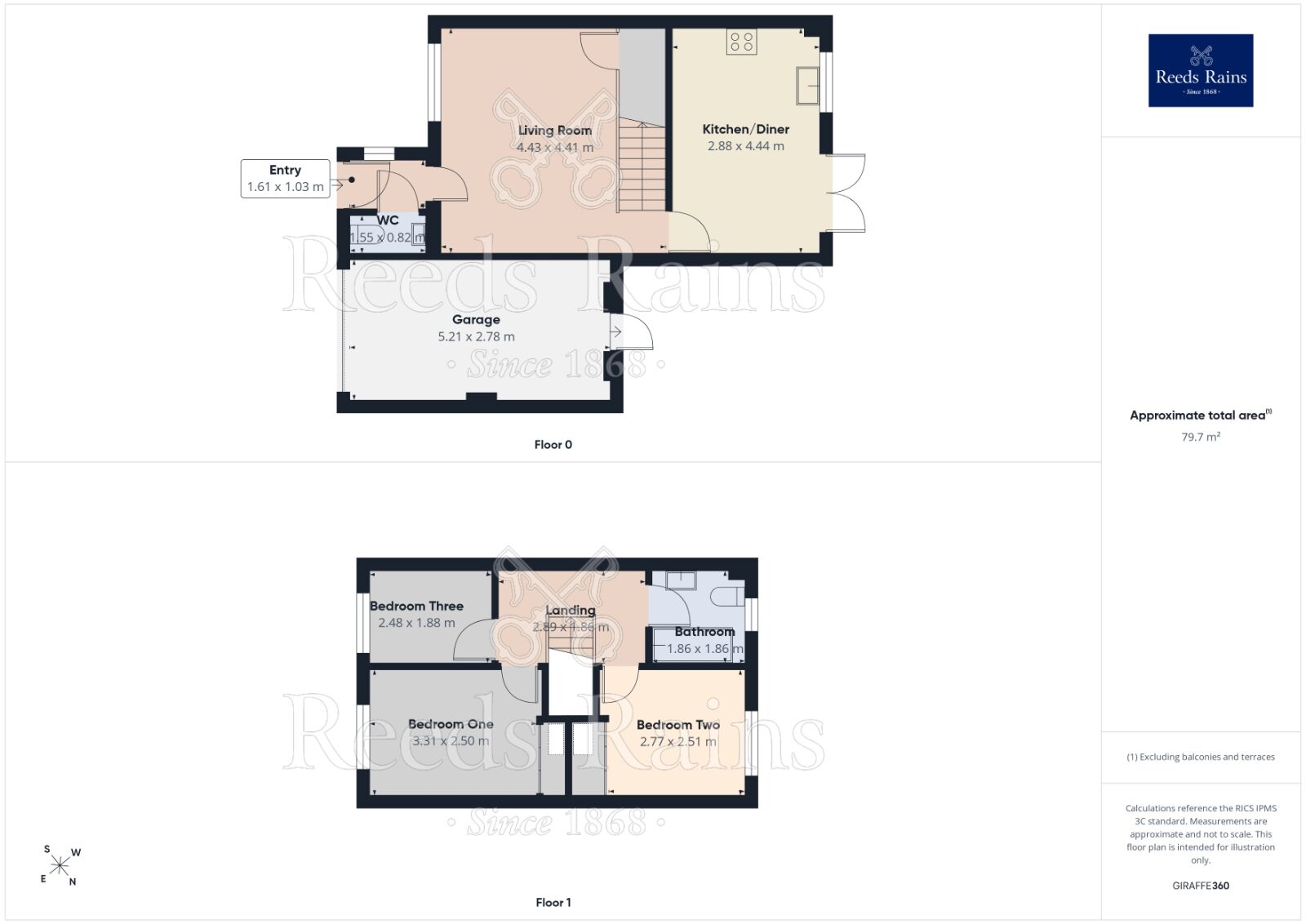 Floorplan of 3 bedroom Detached House for sale, Mossland Road, Liverpool, Merseyside, L36