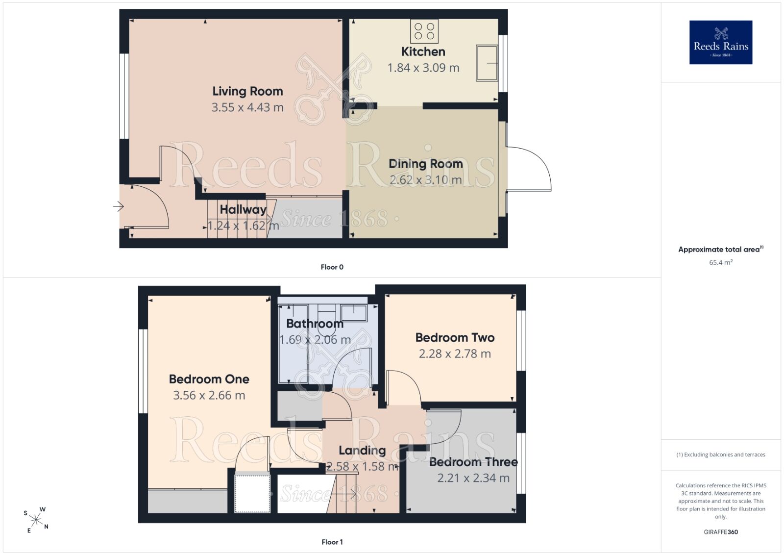 Floorplan of 3 bedroom Mid Terrace House for sale, Belton Road, Liverpool, Merseyside, L36
