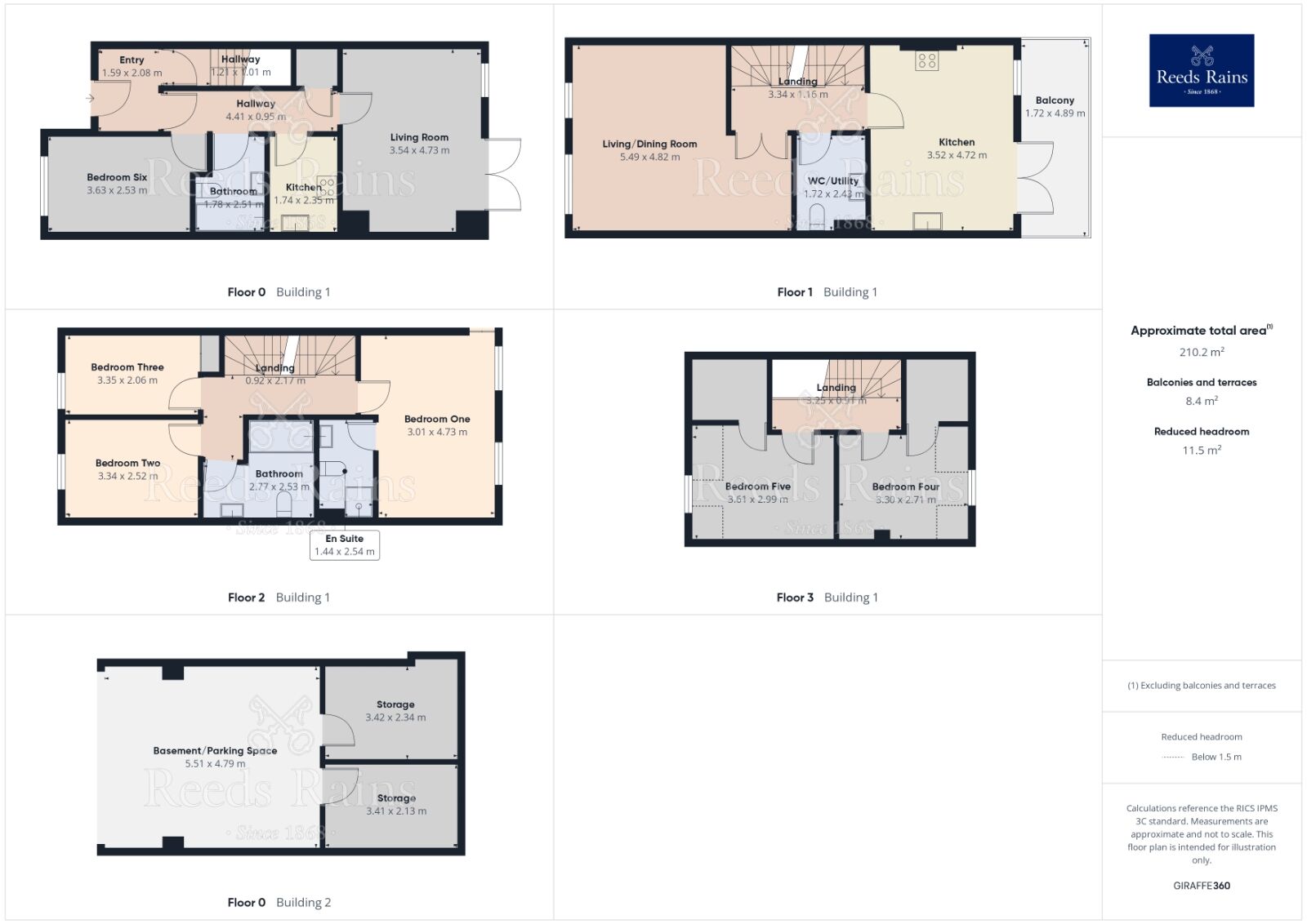 Floorplan of 6 bedroom Mid Terrace House for sale, Quarry Way, Huyton, Merseyside, L36
