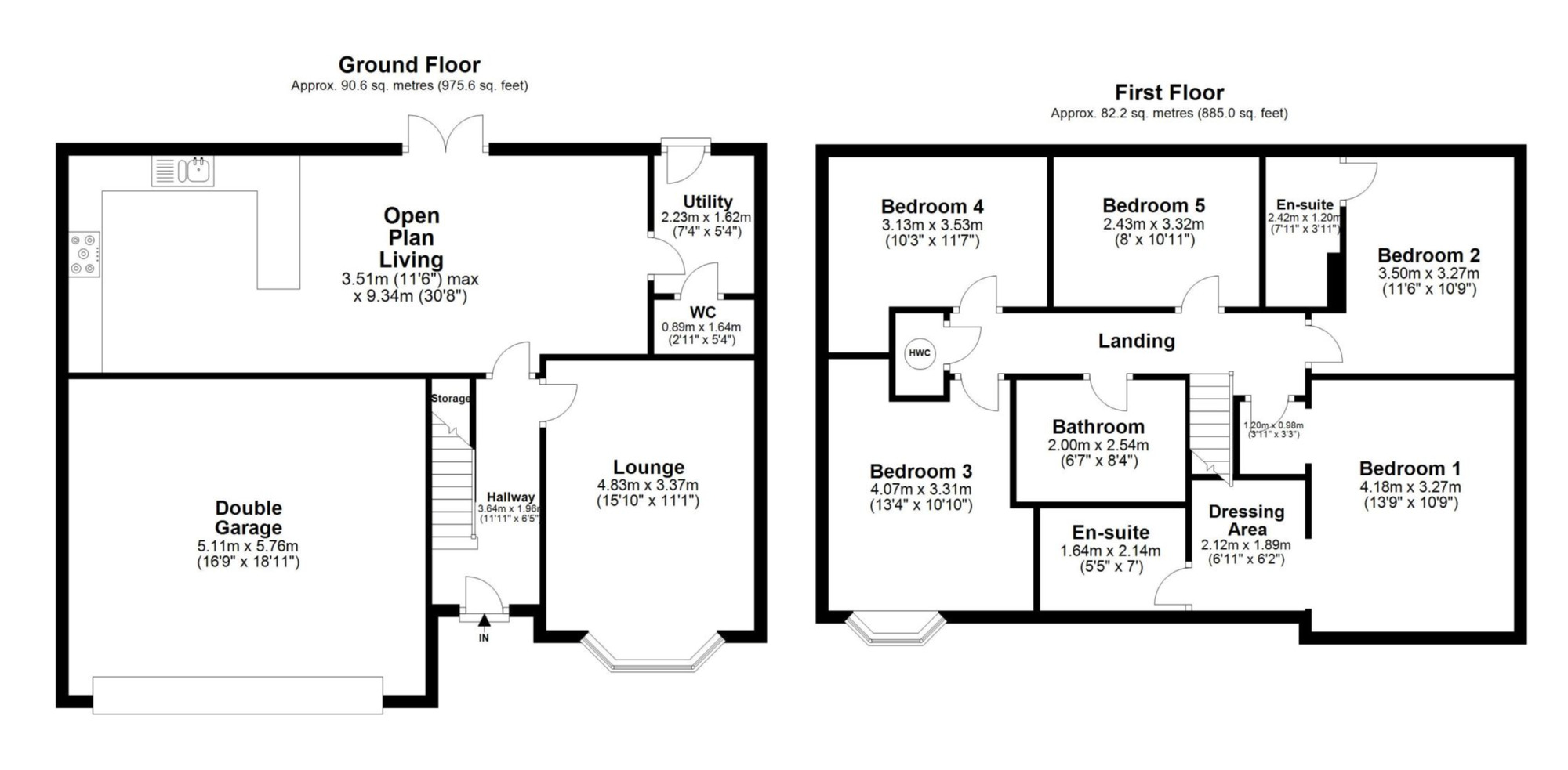 Floorplan of 5 bedroom Detached House for sale, The Maples, Fulwood, Lancashire, PR4
