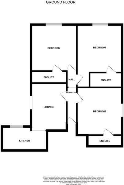 Floorplan of  Room to rent, Mount Street, Preston, Lancashire, PR1