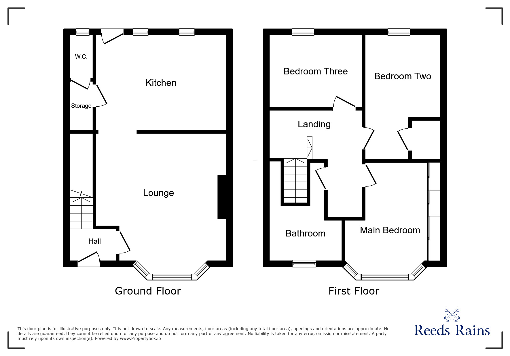 Floorplan of 3 bedroom Mid Terrace House for sale, Ribbleton Avenue, Ribbleton, Lancashire, PR2