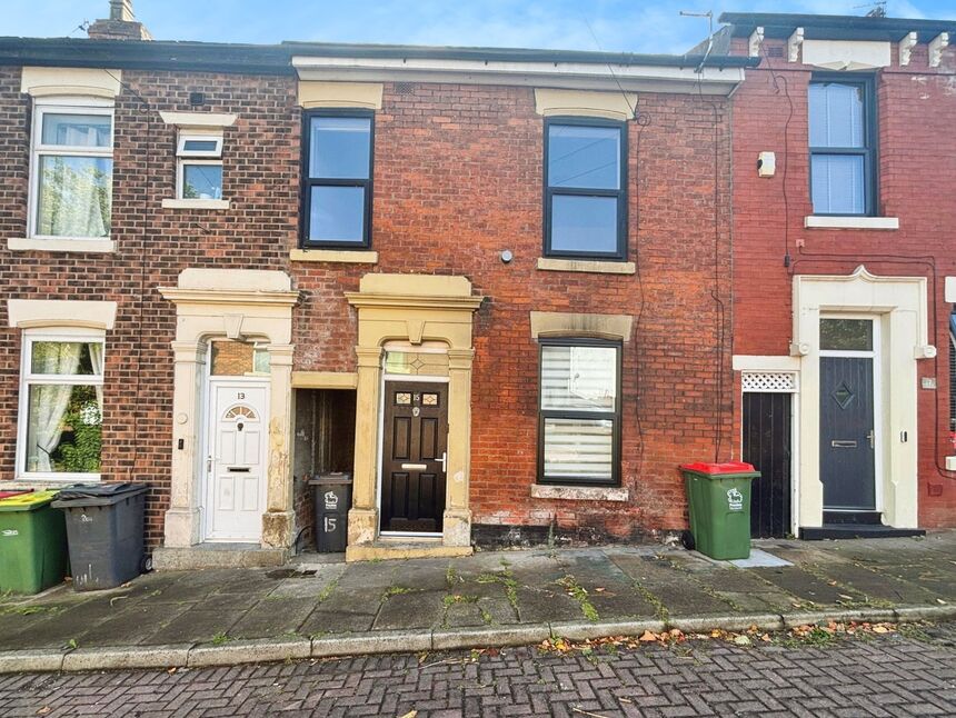 Main image of 3 bedroom Mid Terrace House for sale, Tulketh Crescent, Ashton-on-Ribble, Lancashire, PR2