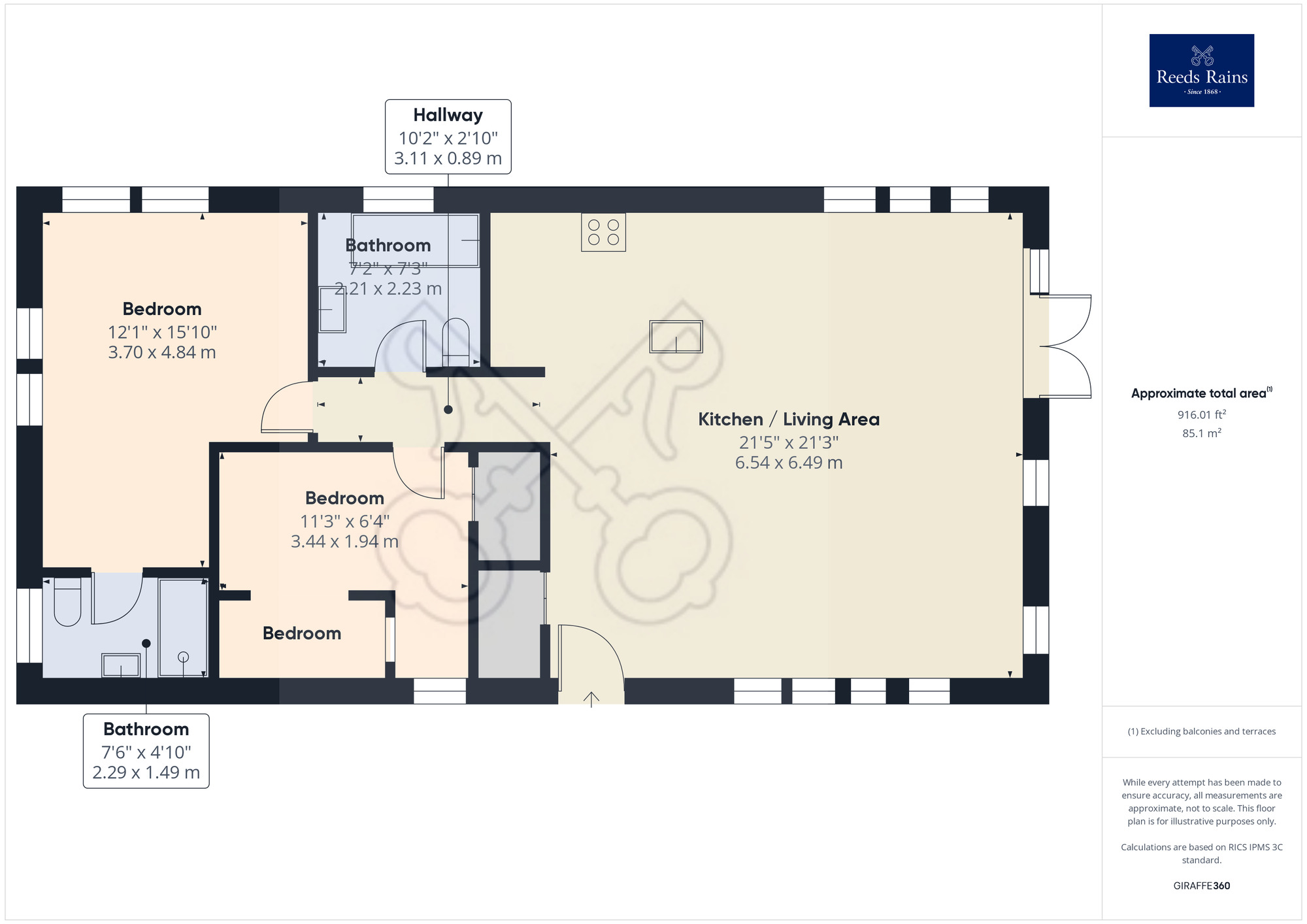 Floorplan of 2 bedroom Detached Property for sale, Foxhunter Residential Caravan Park, Monkton Street, Ramsgate, CT12