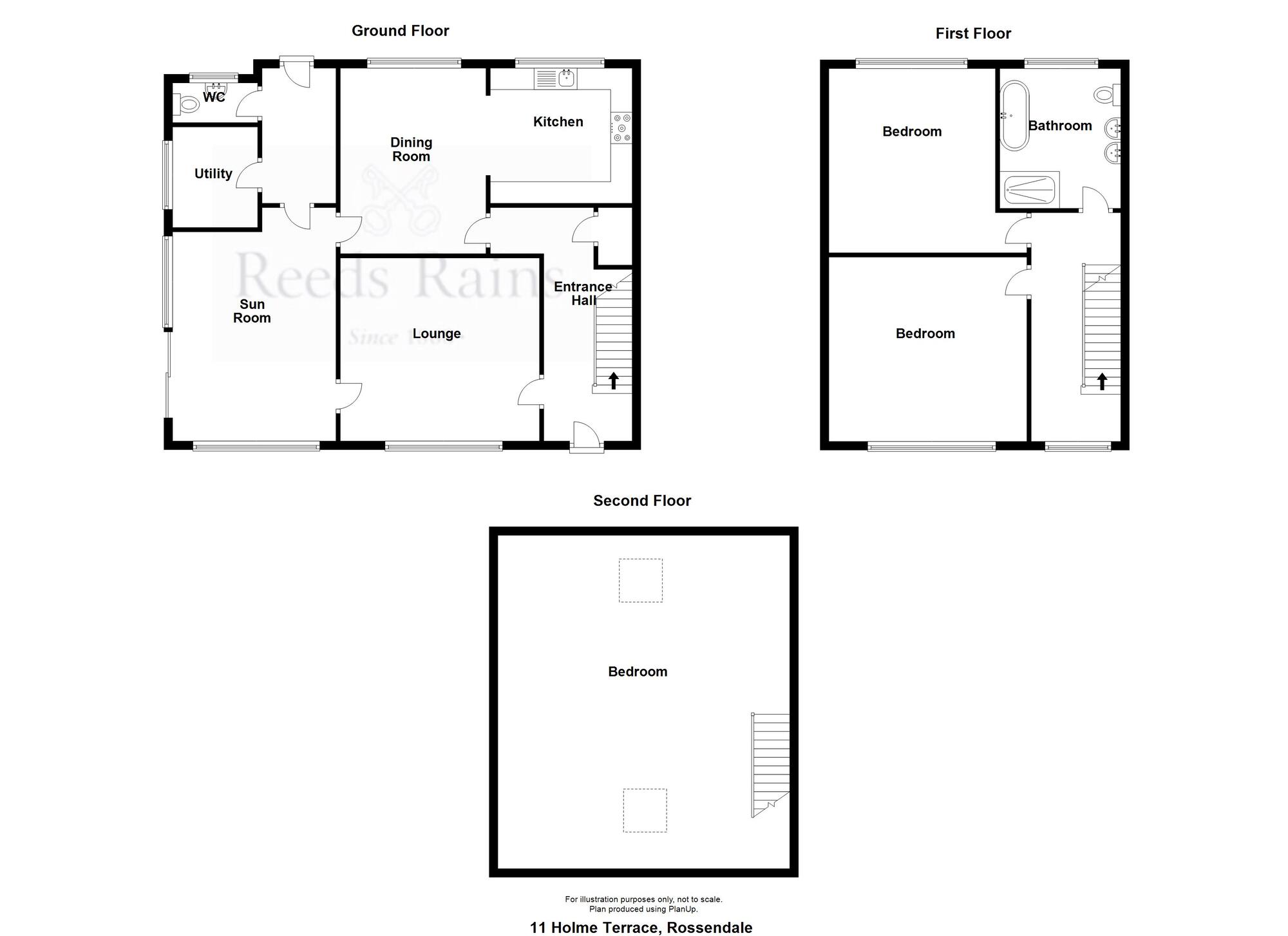3 bedroom End Terrace House for sale, Holme Terrace, Townsend Fold, BB4