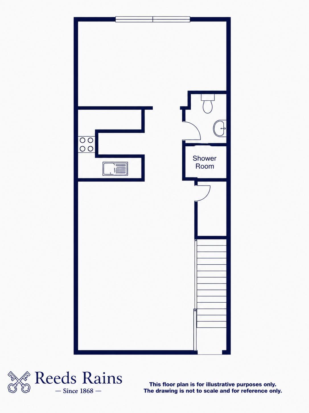Floorplan of 2 bedroom Flat for sale, Manchester Road, Haslingden, Lancashire, BB4