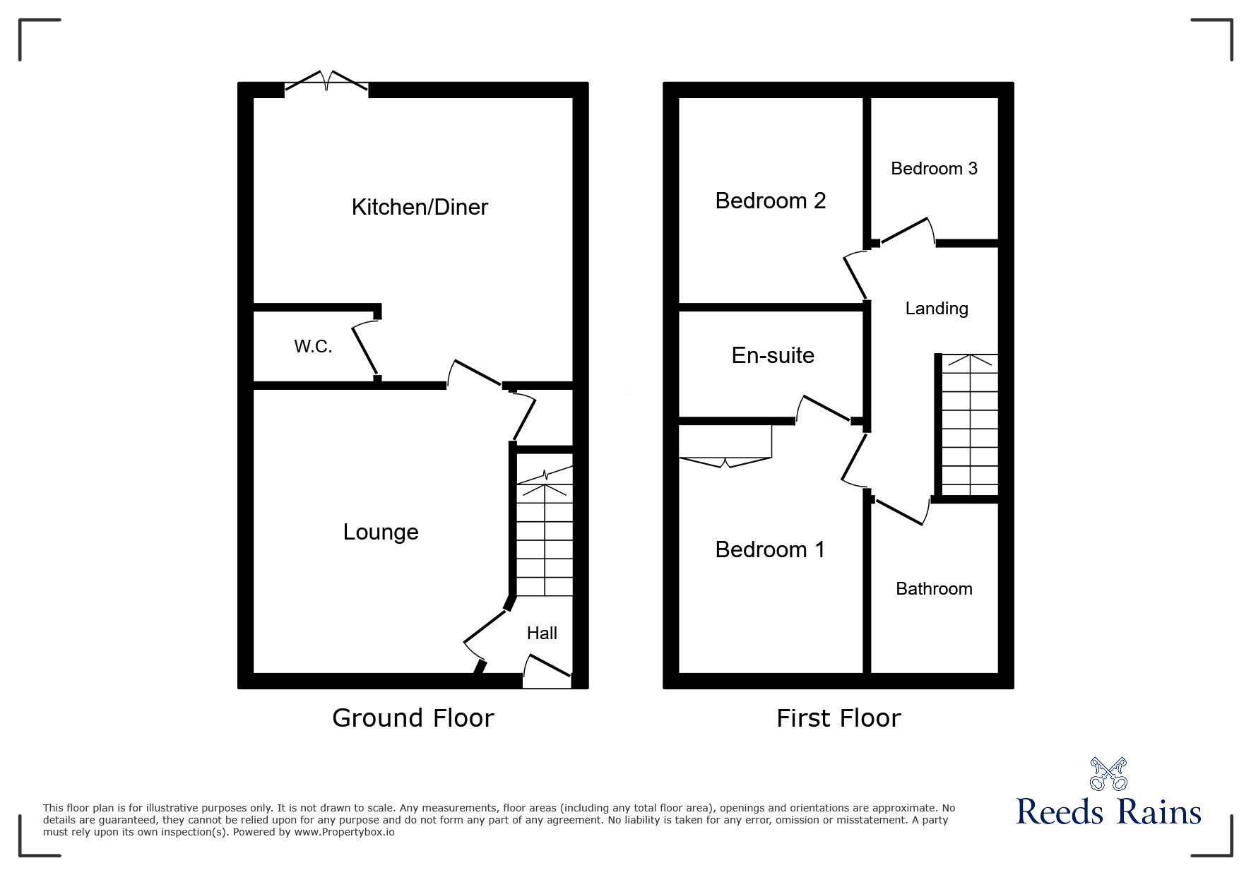 Floorplan of 3 bedroom Semi Detached House to rent, Shillingford Road, Gorton, Manchester, M18