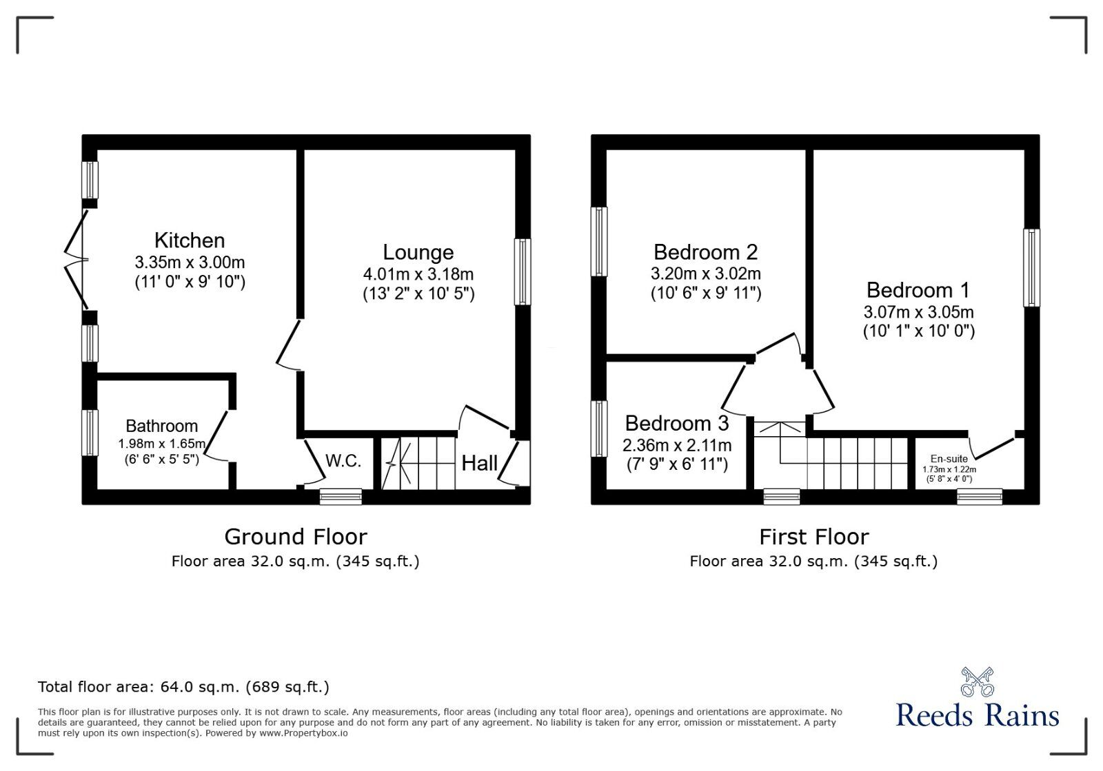Floorplan of 3 bedroom Semi Detached House for sale, Fovant Crescent, Stockport, Greater Manchester, SK5