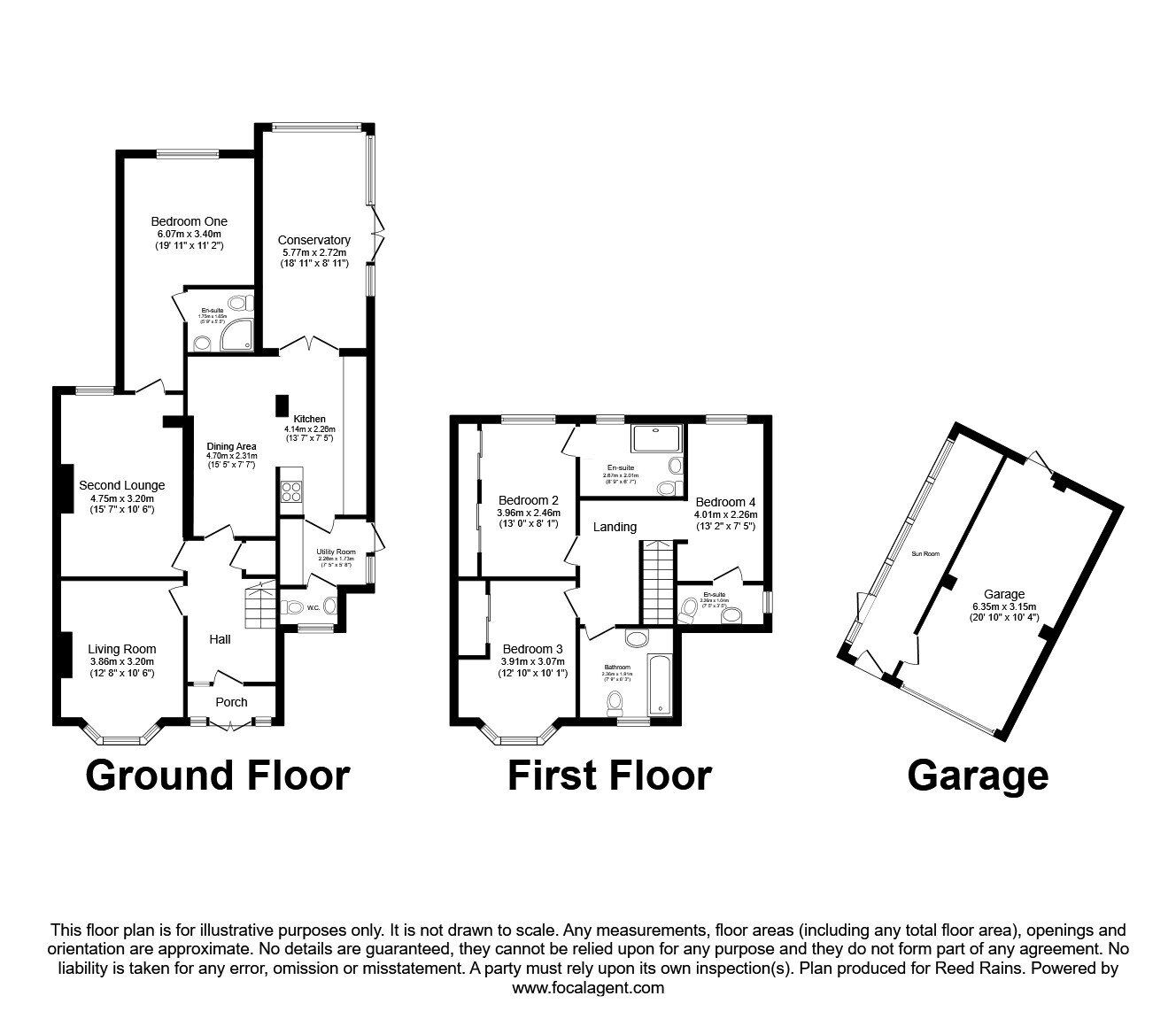Floorplan of 4 bedroom Semi Detached House for sale, Deverill Avenue, Manchester, Greater Manchester, M18
