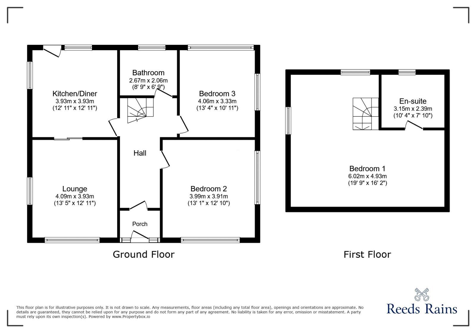 Floorplan of 3 bedroom Detached Bungalow for sale, High Bank, Manchester, Greater Manchester, M18