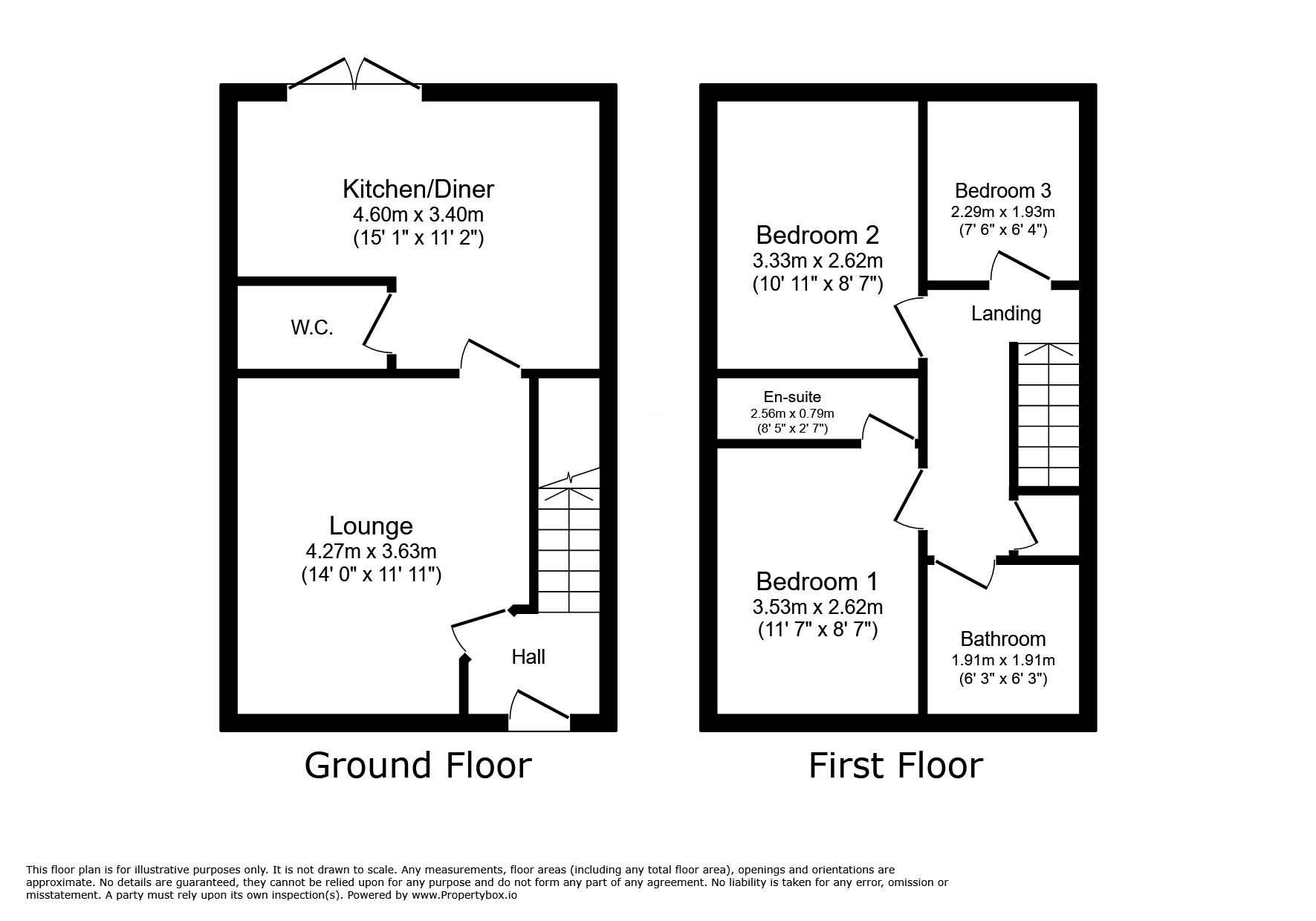 Floorplan of 3 bedroom Semi Detached House for sale, Flemish Crescent, Manchester, Greater Manchester, M18