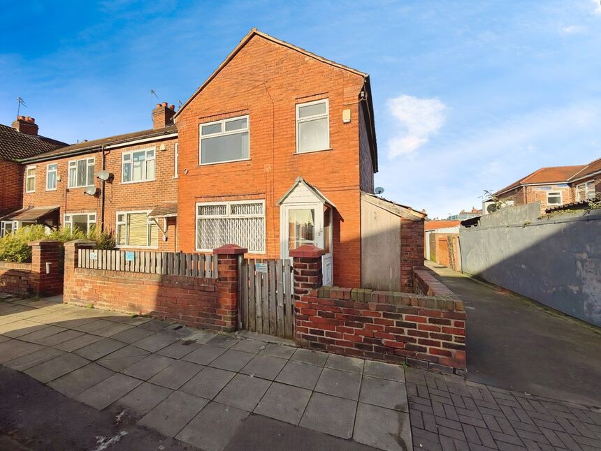 Main image of 3 bedroom End Terrace House for sale, Burnfield Road, Stockport, Greater Manchester, SK5