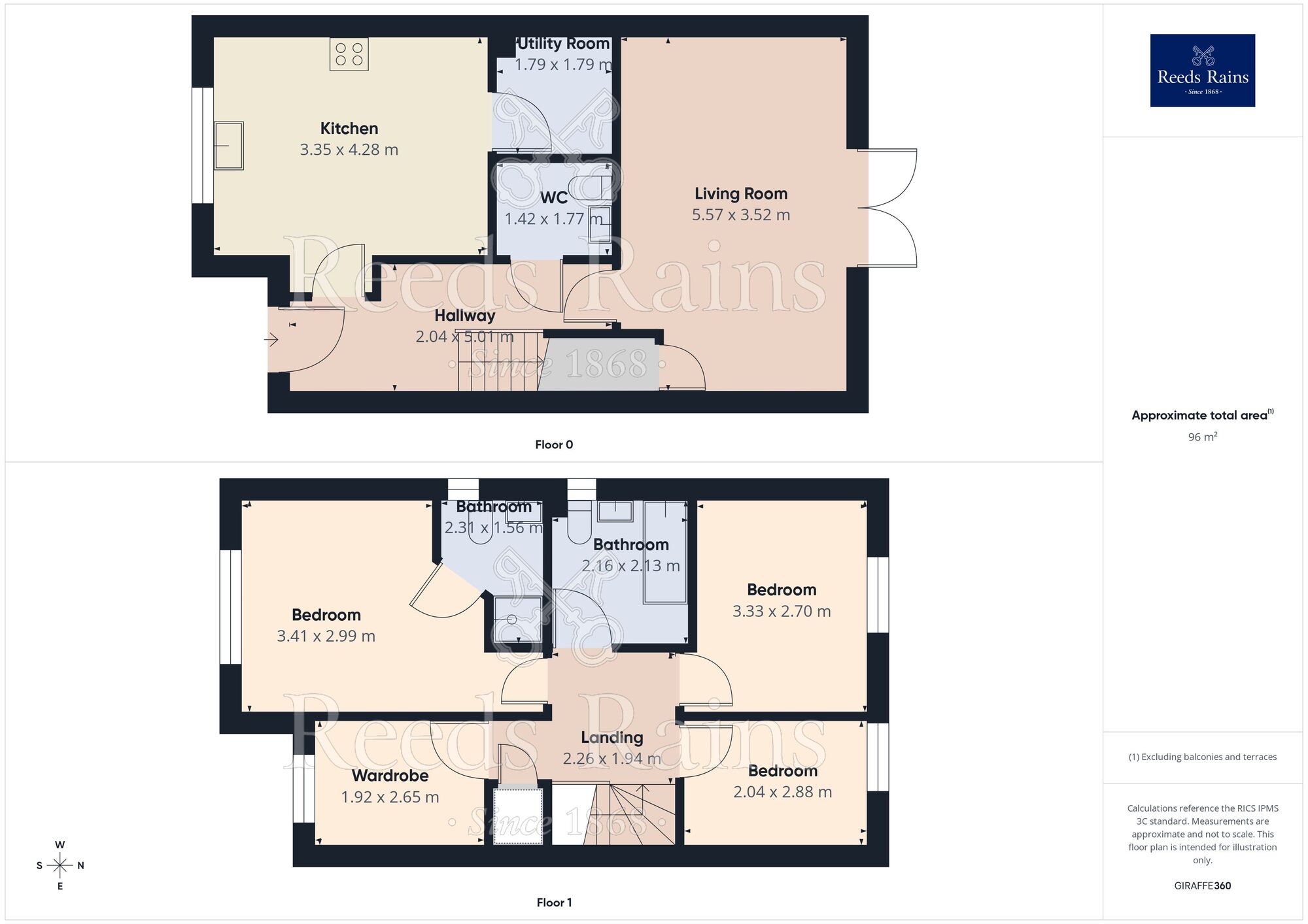 Floorplan of 4 bedroom Detached House for sale, Bennett Street, Manchester, Greater Manchester, M12