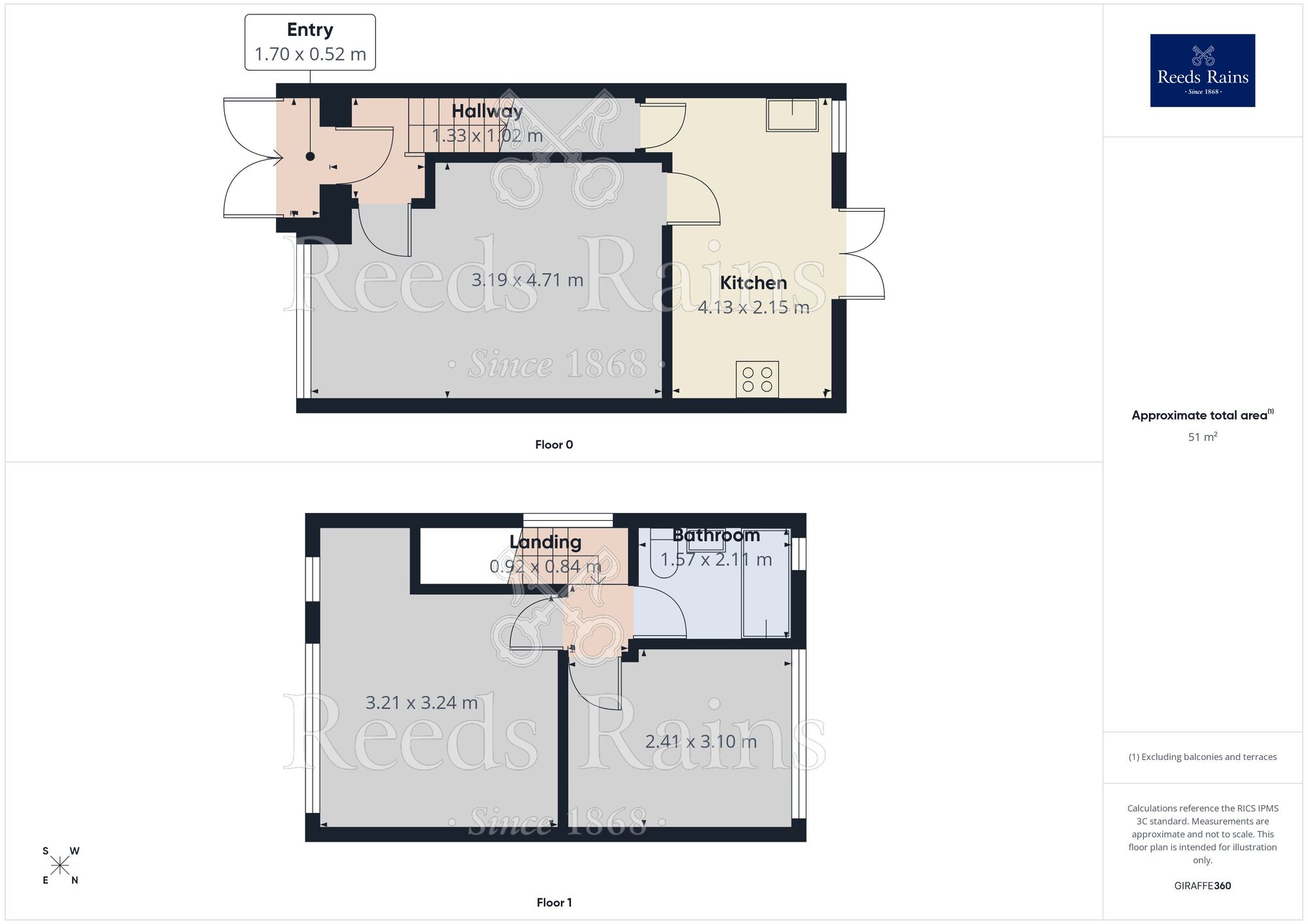 Floorplan of 2 bedroom Semi Detached House to rent, Annable Road, Manchester, Greater Manchester, M18