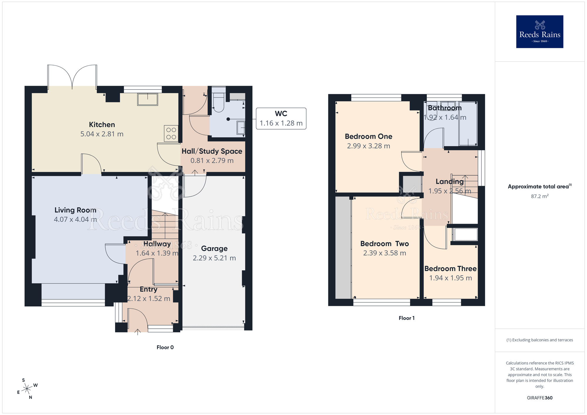 Floorplan of 3 bedroom Semi Detached House to rent, Curzon Road, Poynton, Cheshire, SK12