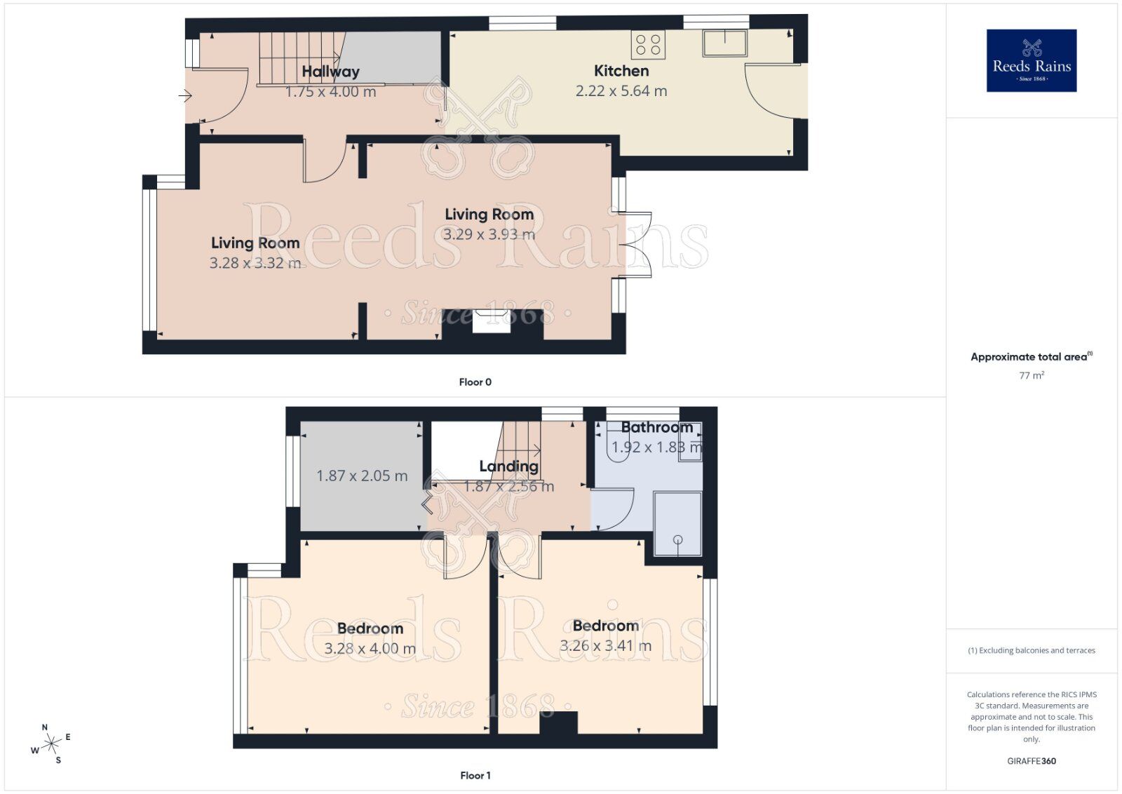 Floorplan of 3 bedroom Semi Detached House for sale, Criterion Street, Reddish, Greater Manchester, SK5