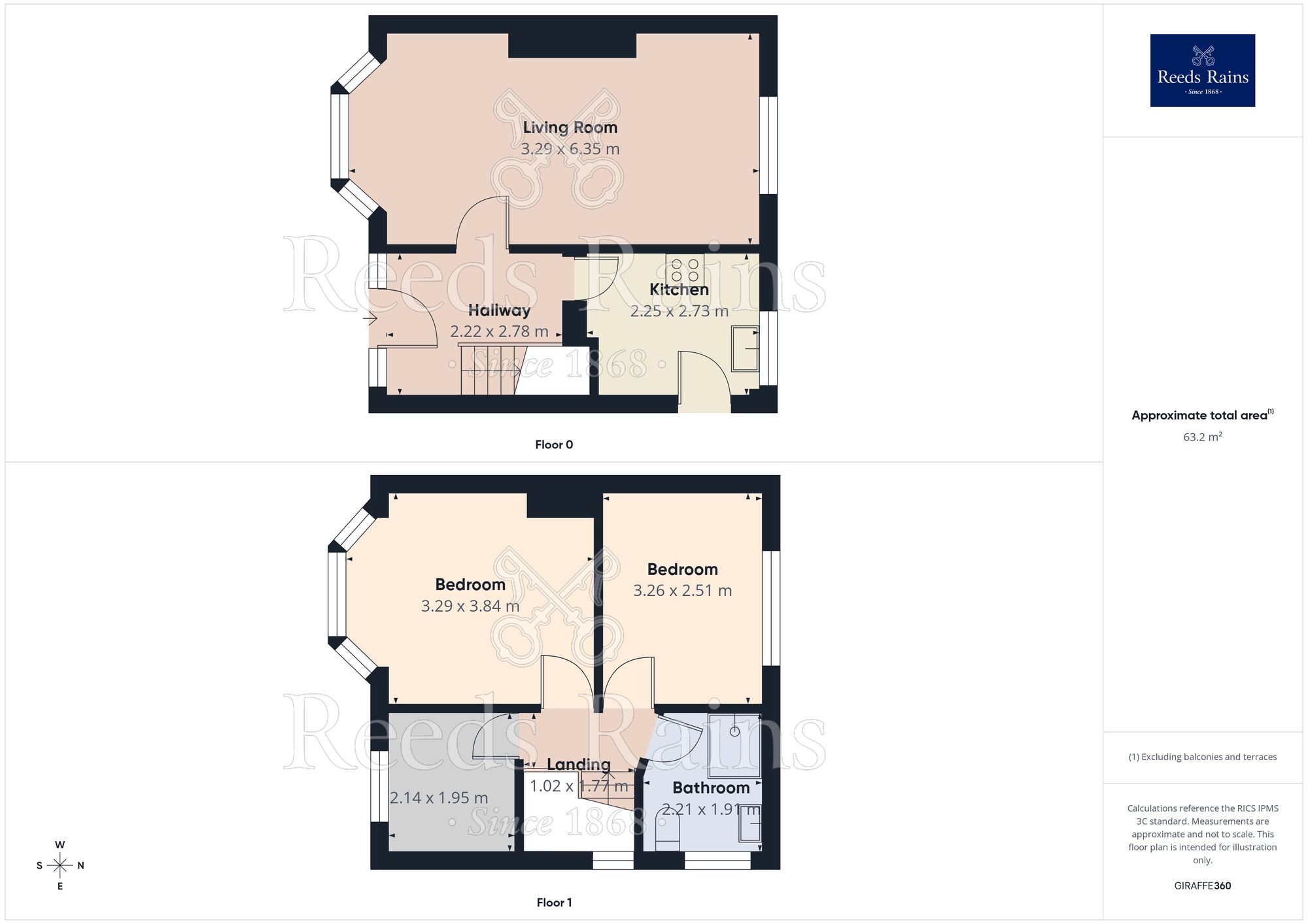 Floorplan of 3 bedroom Semi Detached House for sale, Newport Avenue, Reddish, Greater Manchester, SK5