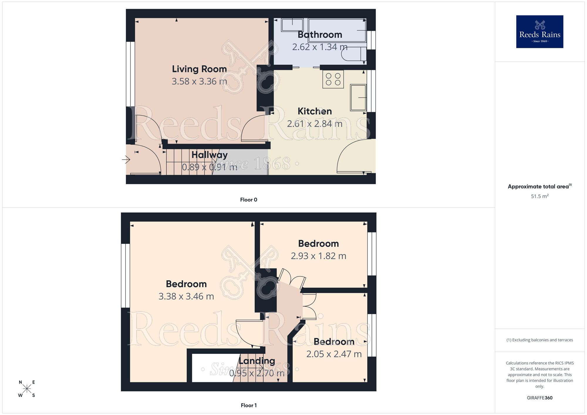 Floorplan of 3 bedroom Mid Terrace House to rent, Gordon Street, Stockport, Greater Manchester, SK4